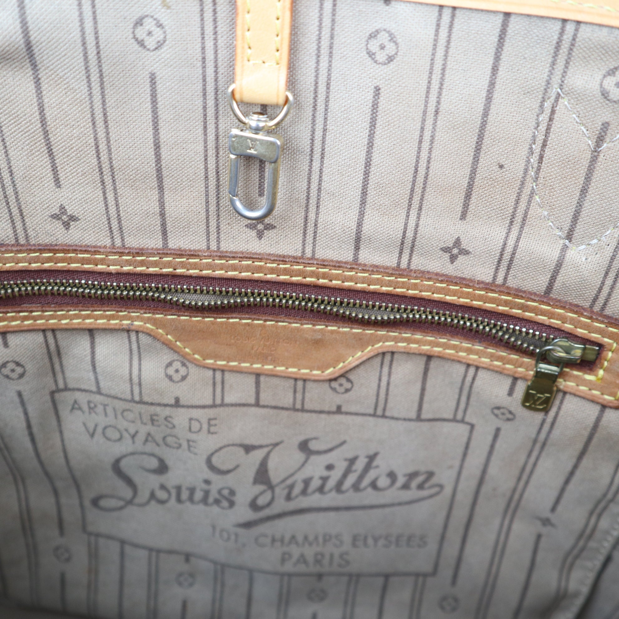 Louis Vuitton Monogram Canvas Neverfull MM Shoulder Bag C1739R | Pre-Owned Excellent Brown Monogram Canvas