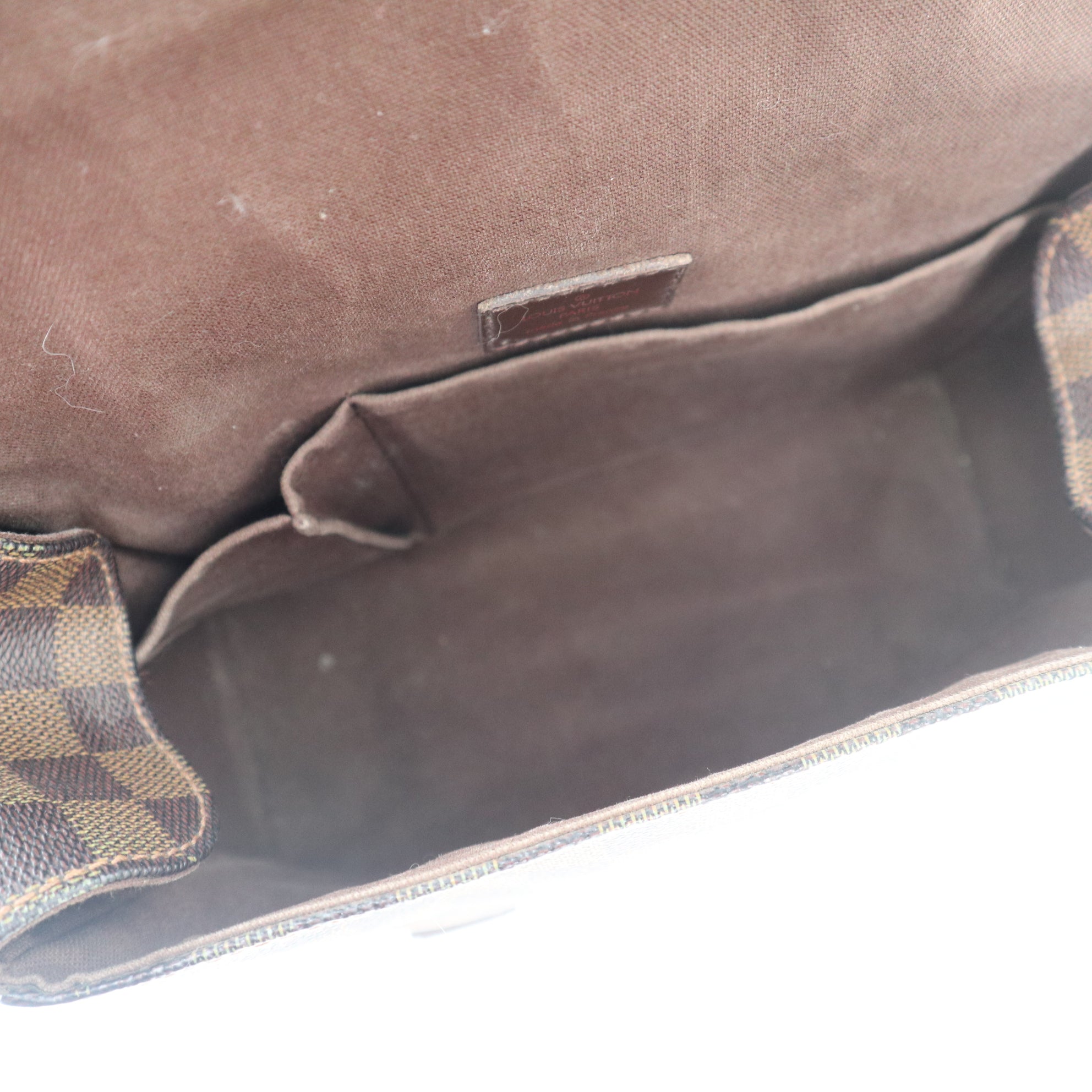 C1138 Louis Vuitton Damier Canvas Melville Reporter Bag-Pre Owned