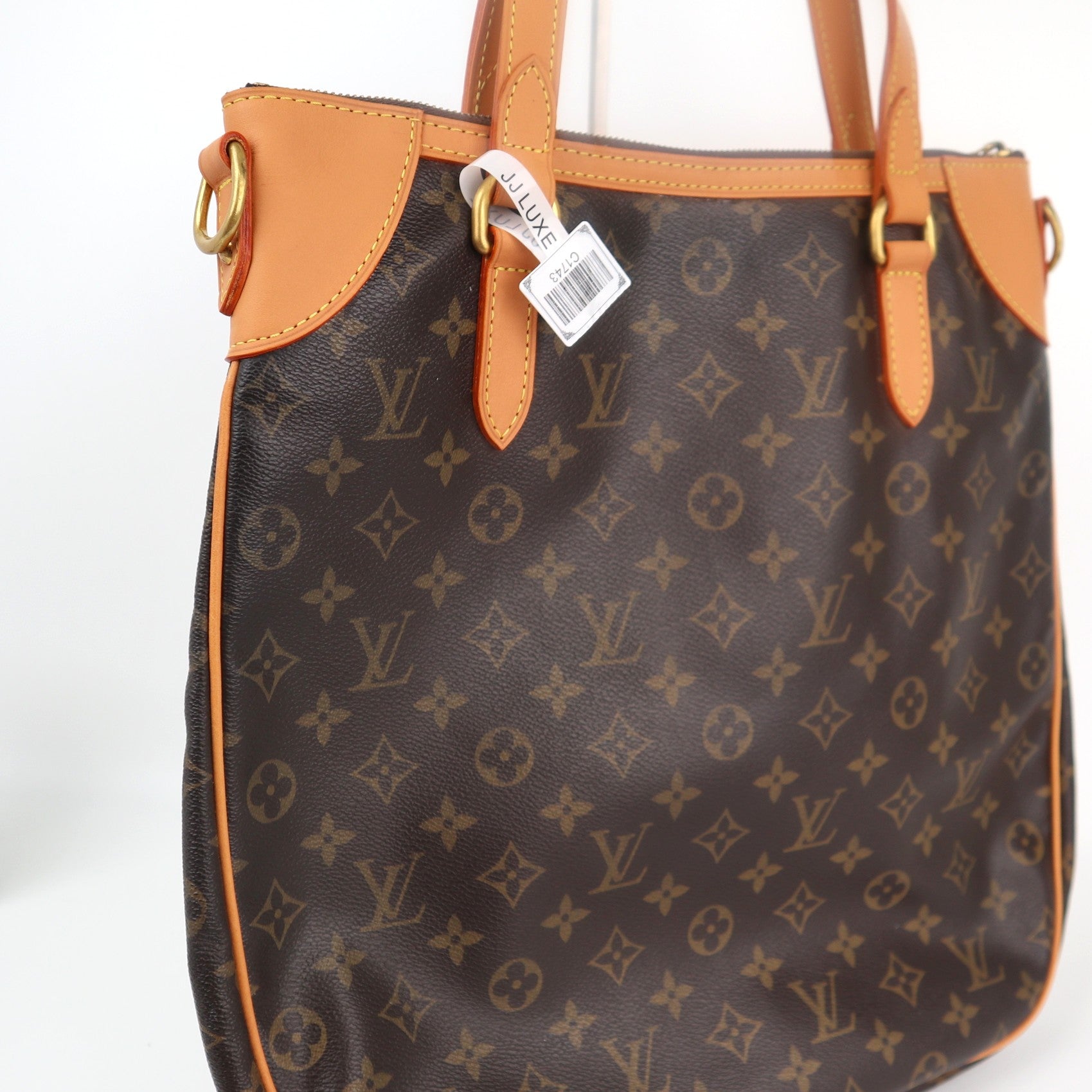 Louis Vuitton Monogram Canvas Odeon GM Shoulder Bag C1743R | Pre-Owned Excellent Brown Monogram Canvas