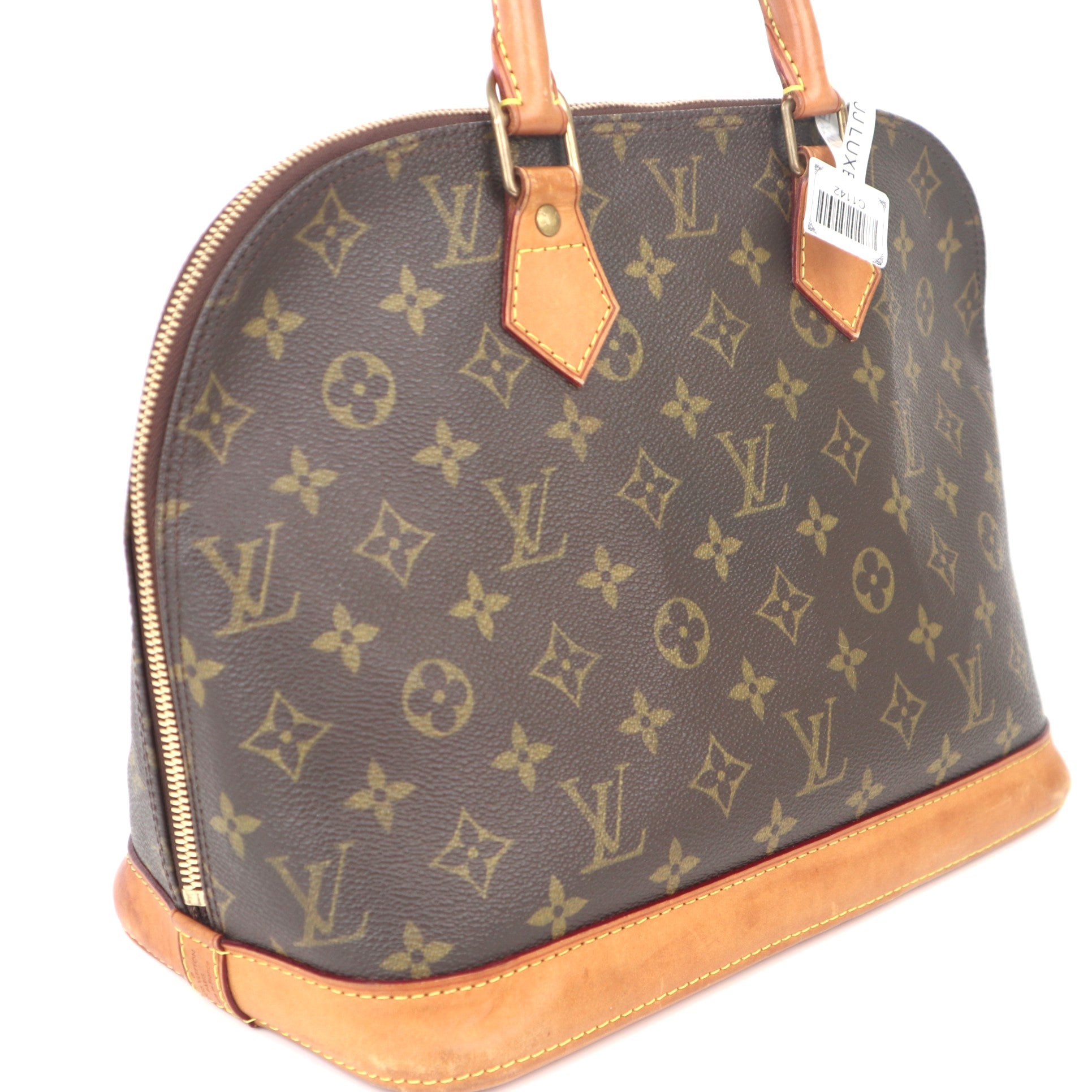 C1142 Louis Vuitton Monogram Alma PM Handbag-Pre Owned