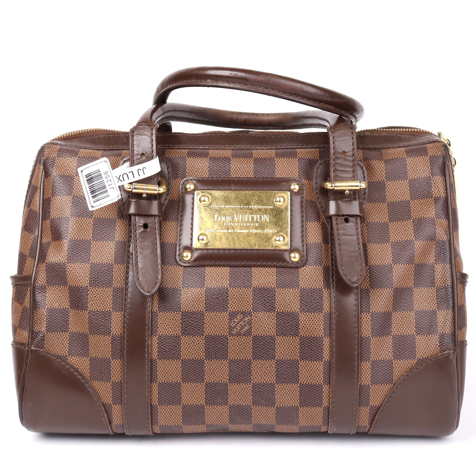 J1256 Louis Vuitton Damier Ebene Canvas Berkeley Bag- Pre Owned