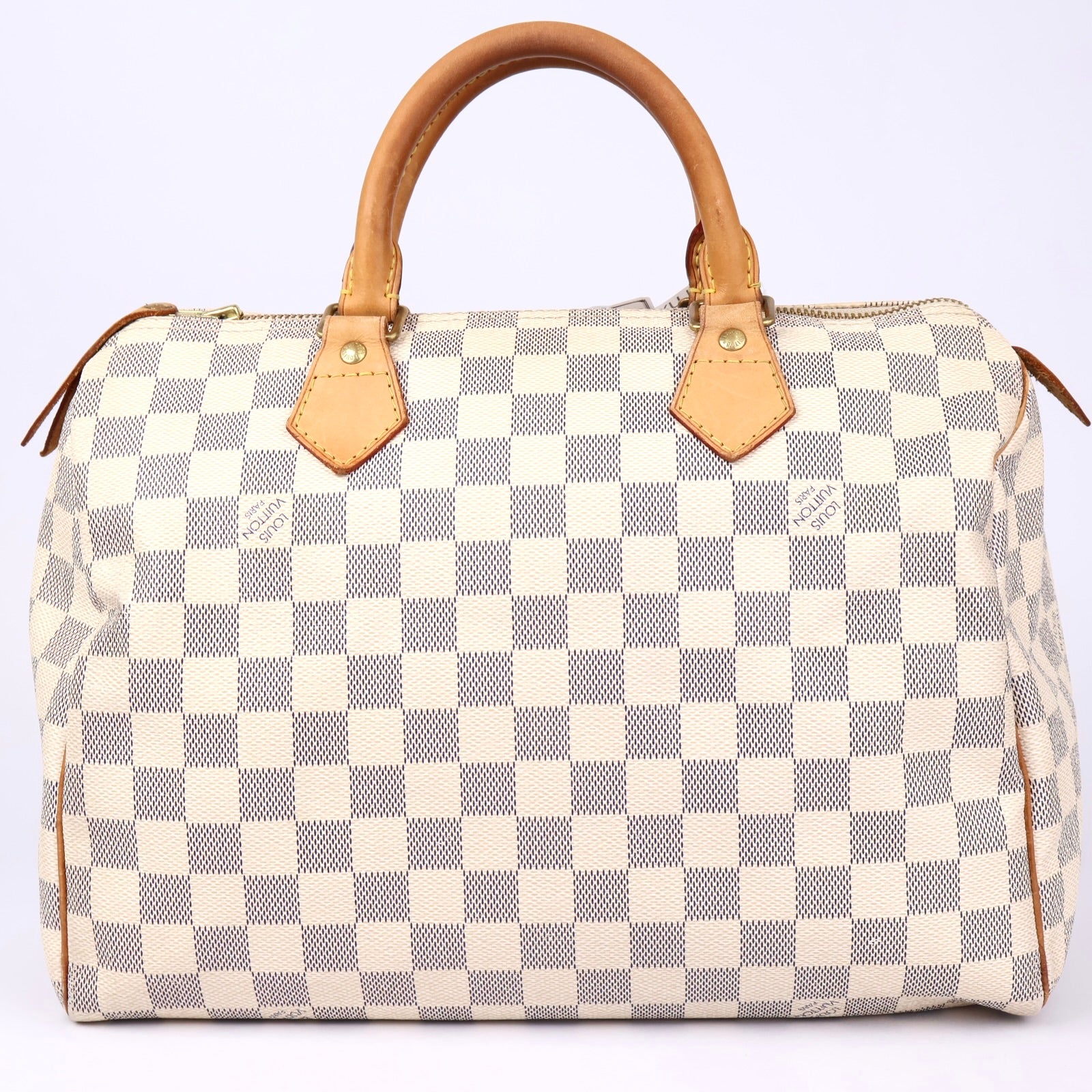 J1253 Louis Vuitton Damier Azur Speedy 30- Pre Owned