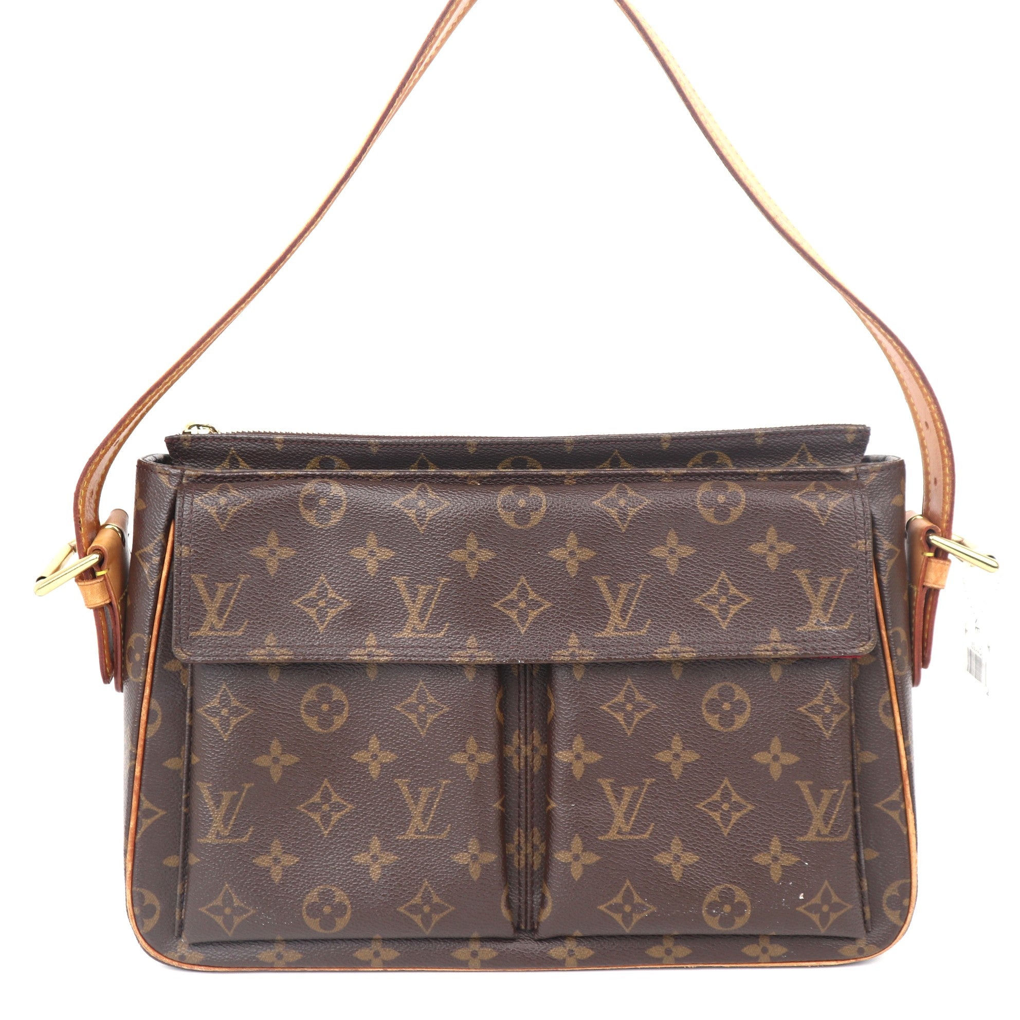 C1152 Louis Vuitton Monogram Viva-cite GM Shoulder Bag-Pre Owned