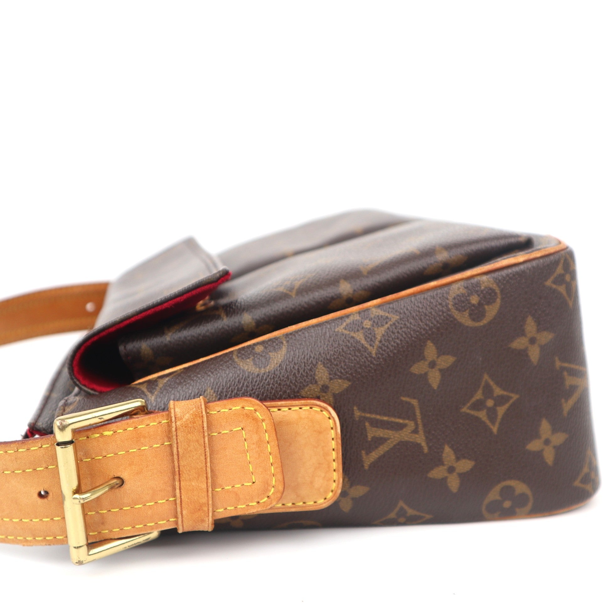 C1152 Louis Vuitton Monogram Viva-cite GM Shoulder Bag-Pre Owned