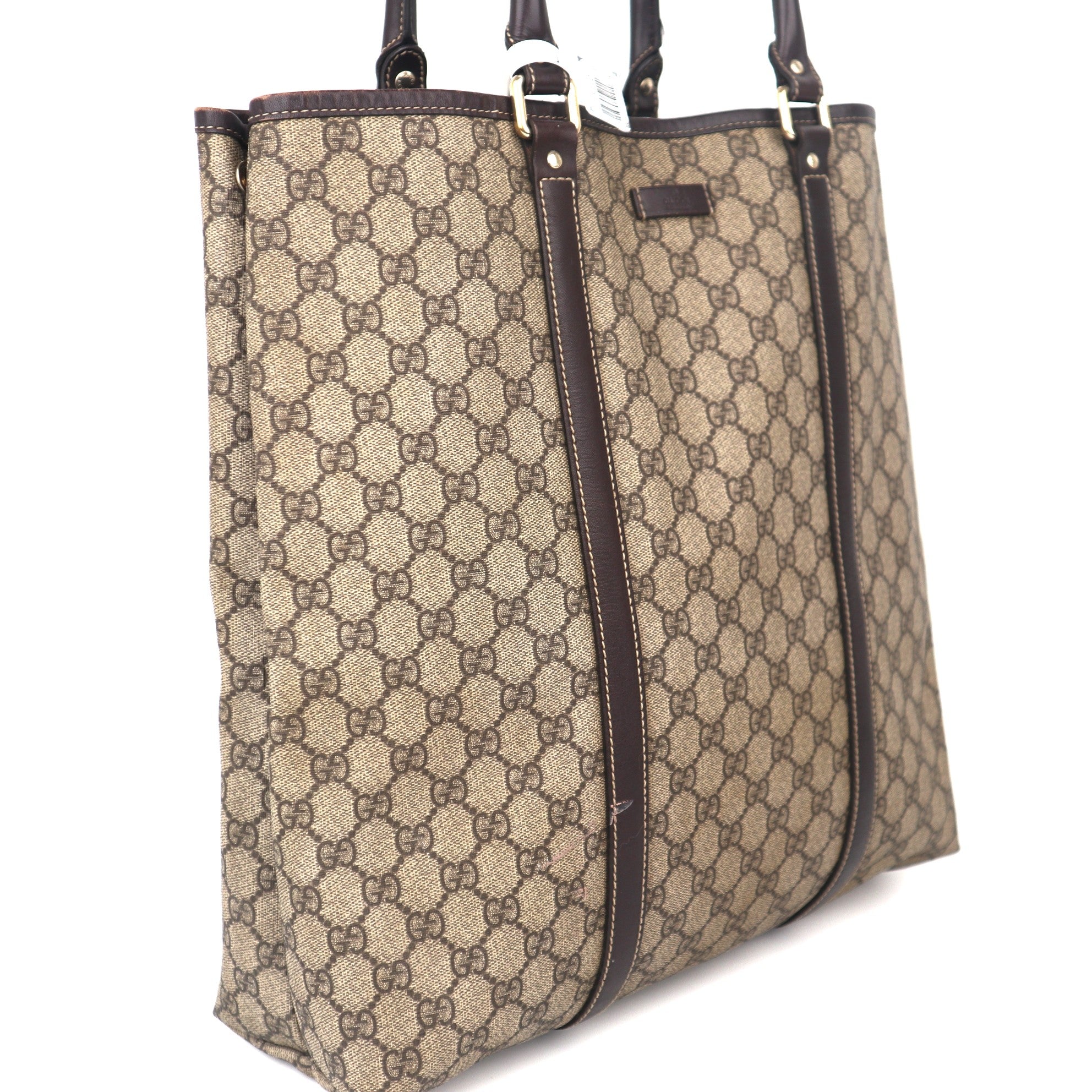 C1153 Gucci GG Supreme Joy Vertical Tote -Pre Owned