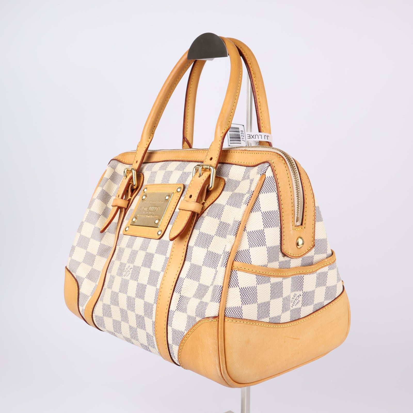 J1239-LOUIS VUITTON Berkeley Damier Azur Canvas- Pre Owned