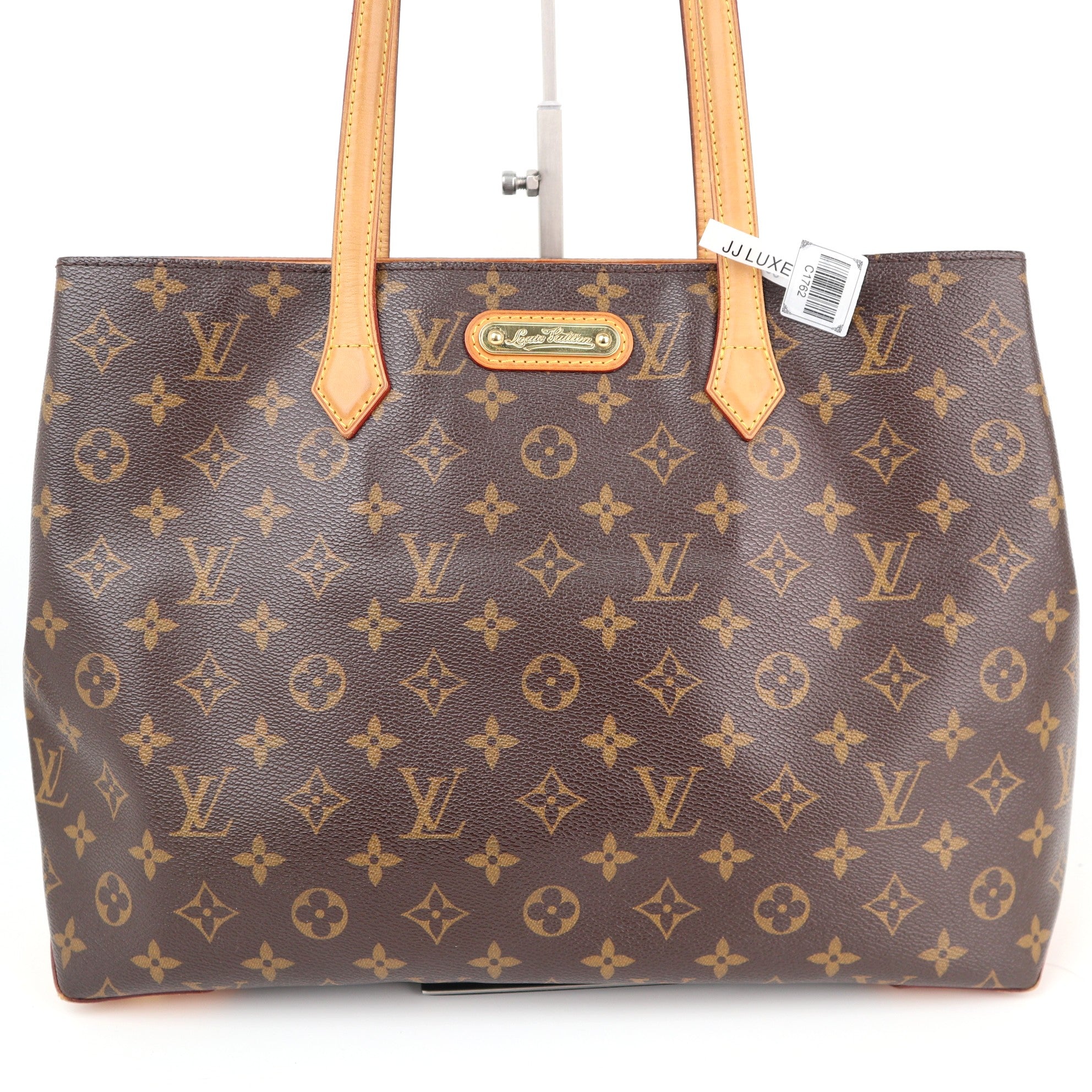 Louis Vuitton Monogram Canvas Wilshire MM Shoulder Bag C1762 | Pre-Owned Very Good Brown Monogram Canvas