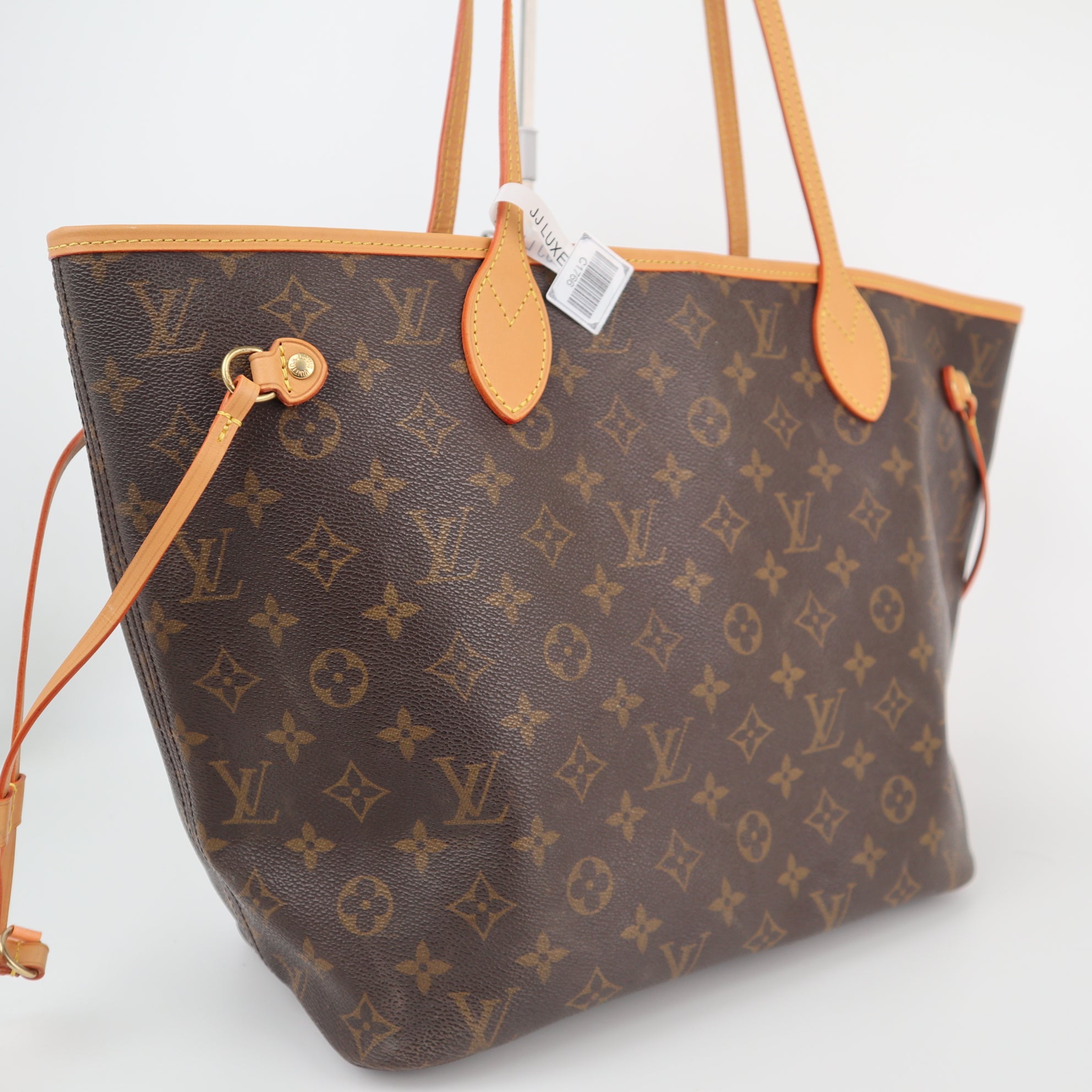 Louis Vuitton Monogram Neverfull MM Tote Bag C1766R | Pre-Owned Excellent Brown Monogram Canvas