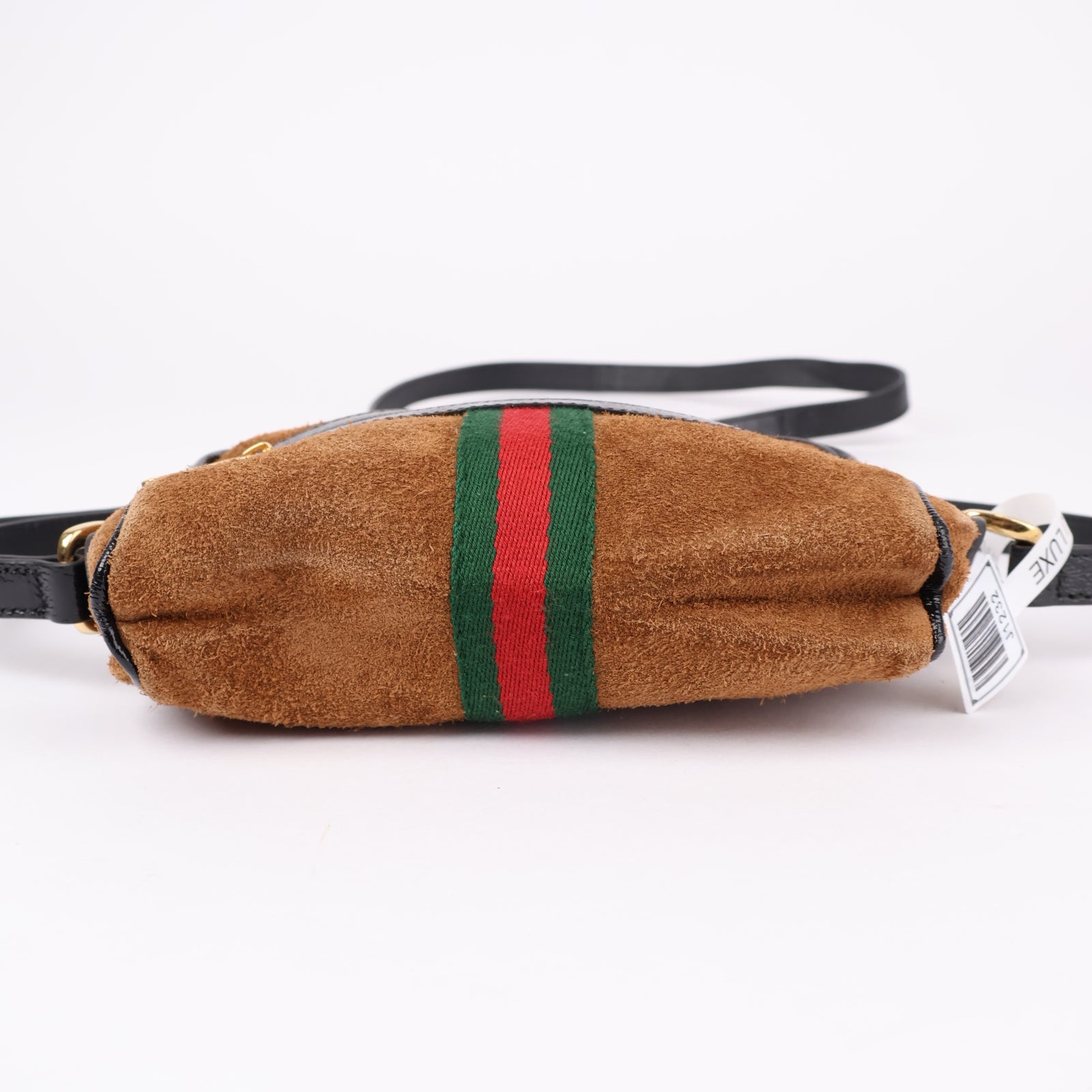 J1232-Brown Gucci Mini Ophidia Crossbody Bag- Pre Owned