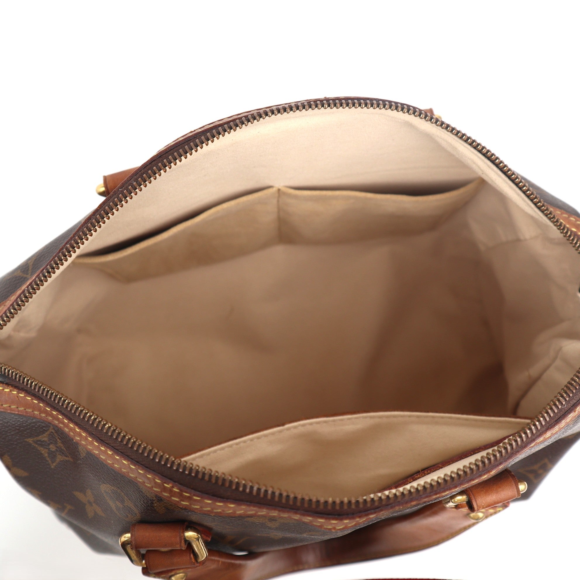 C1157 Louis Vuitton Retiro Shoulder Handbag Monogram Canvas Leather-Pre Owned