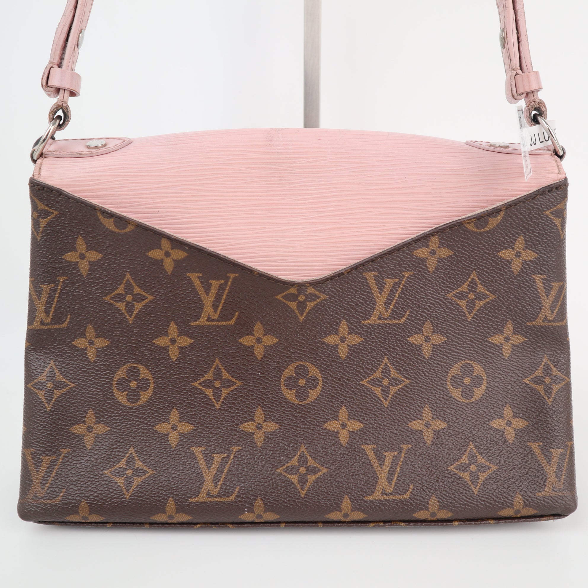 Louis Vuitton Monogram Rose Ballerine Epi Saint Michel Shoulder Bag C1771 | Pre-Owned Very Good Pink Monogram Canvas, Leather