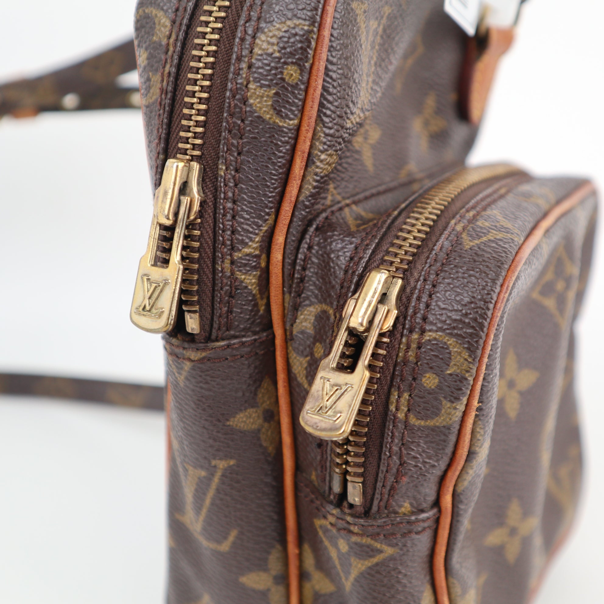 Louis Vuitton Monogram Amazone Shoulder Bag C1773 | Pre-Owned Good Brown Monogram Canvas