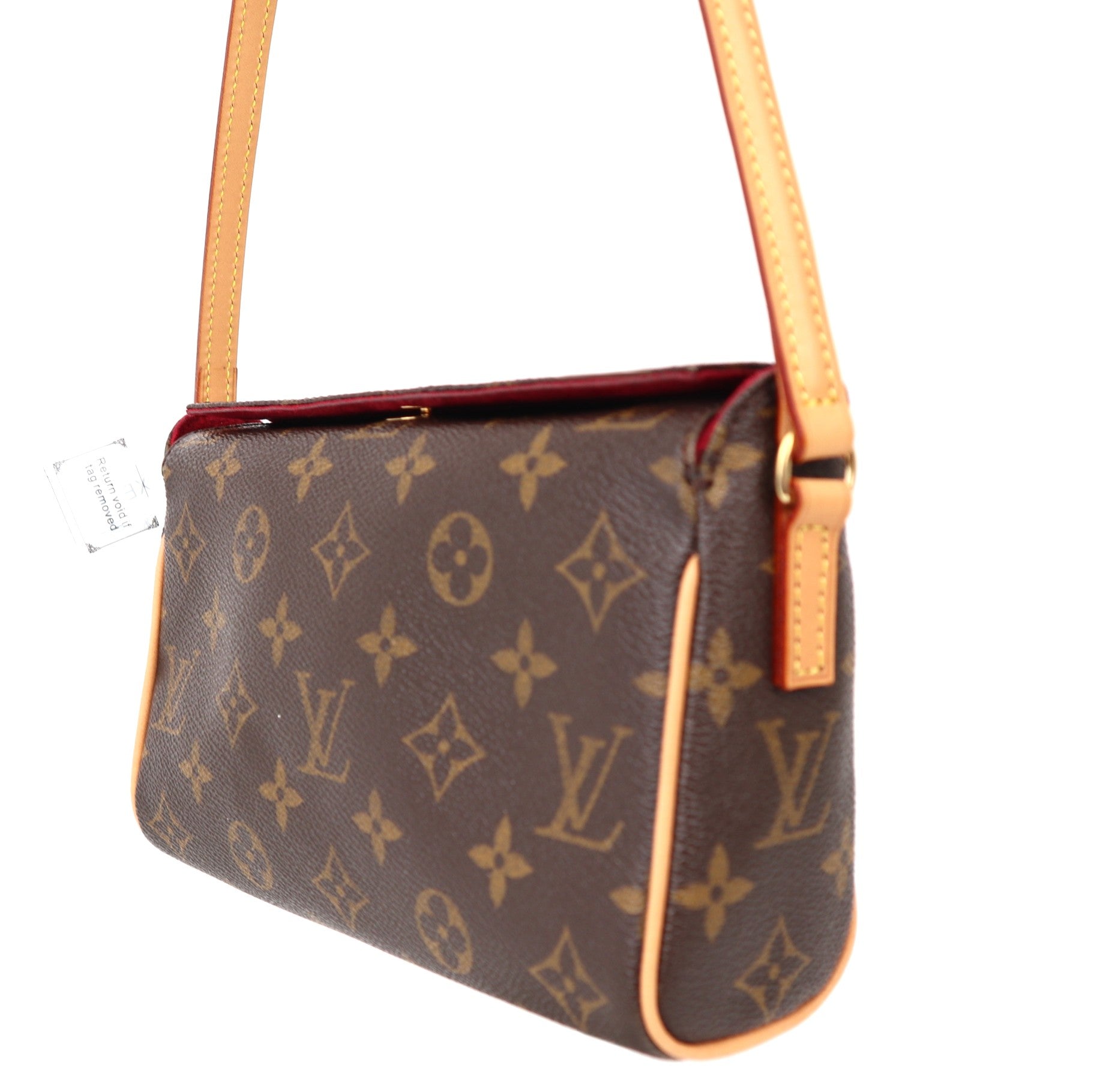 C1163 Louis Vuitton Brown Monogram Recital Bag-Pre Owned