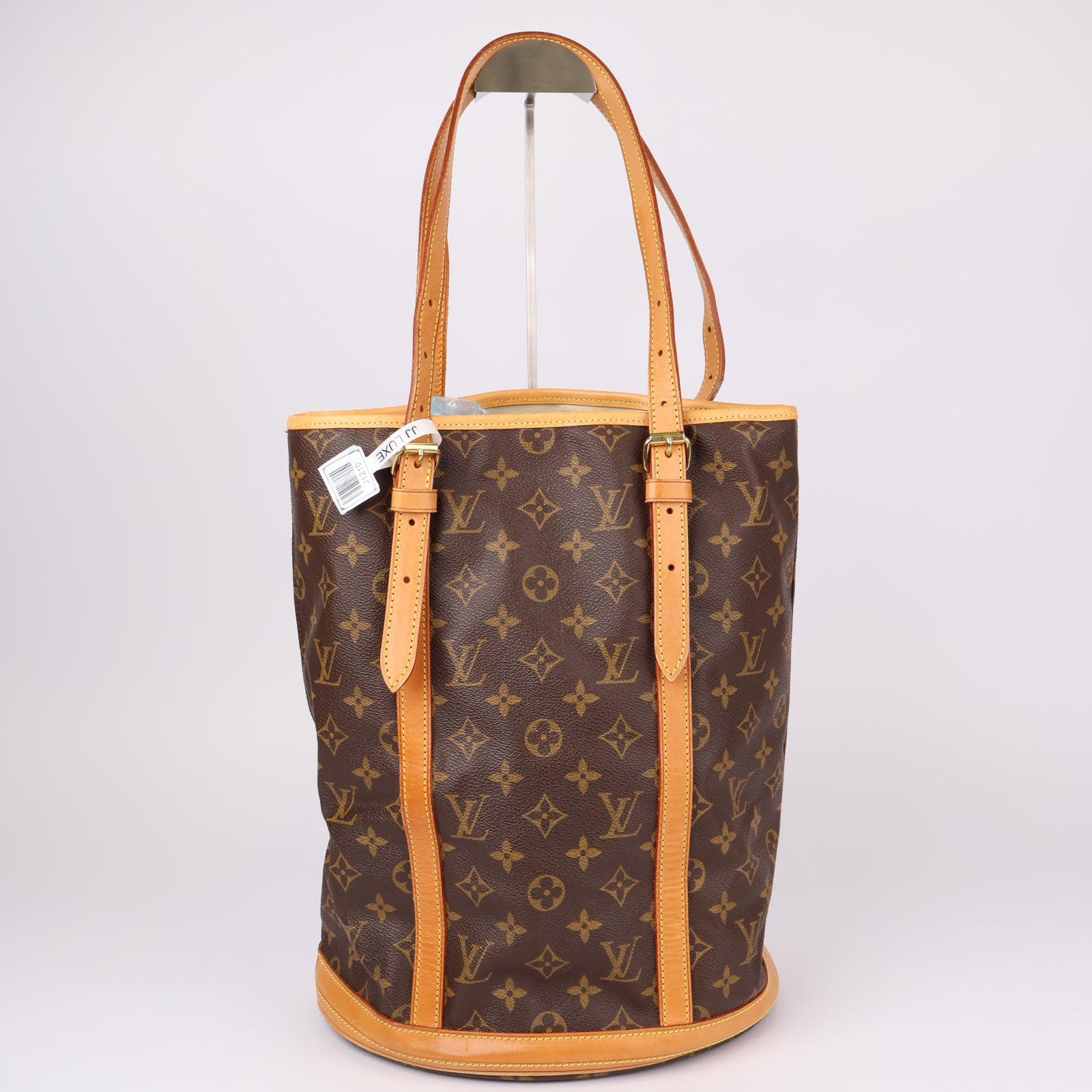 J1210-LOUIS VUITTON Monogram Canvas Large Bucket Bag W/O Accessories Pouch- Pre Owned