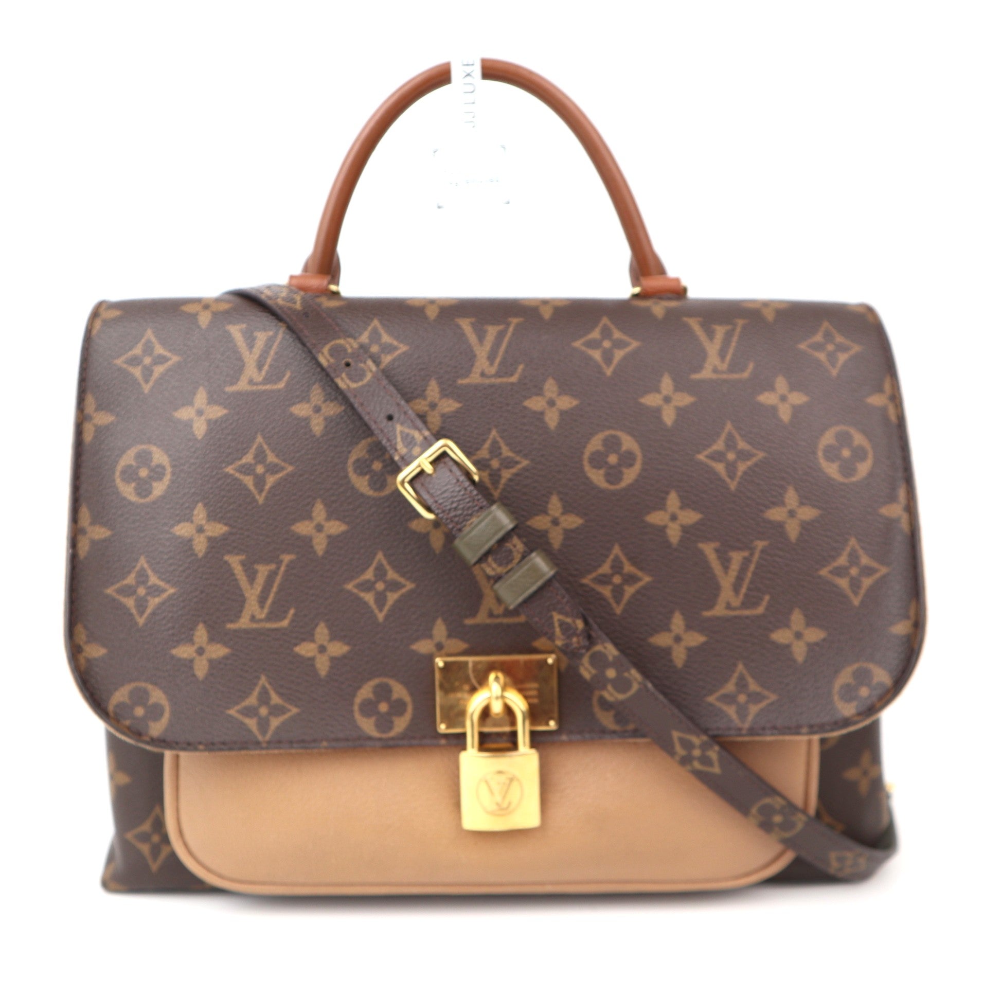 C1170 Louis Vuitton Monogram Canvas Marignan Messenger Bag-Pre Owned