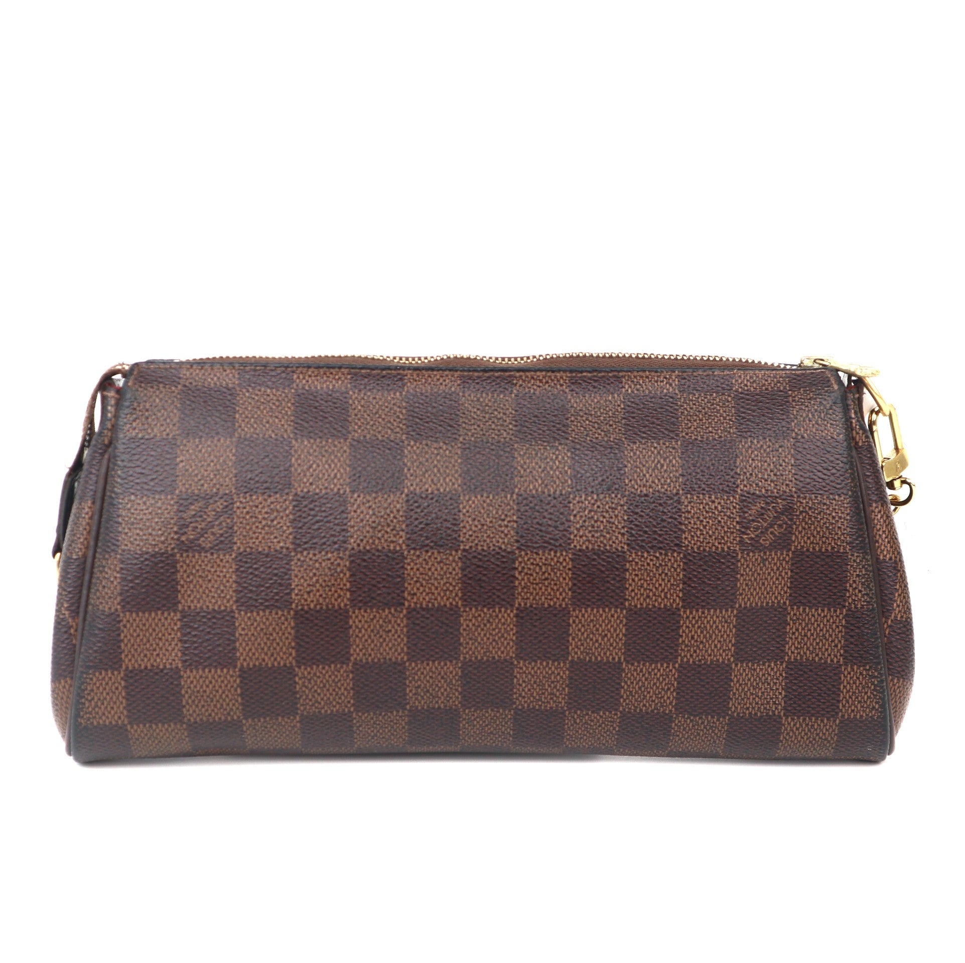 C1187 Louis Vuitton Damier Canvas Eva Clutch Bag-Pre Owned