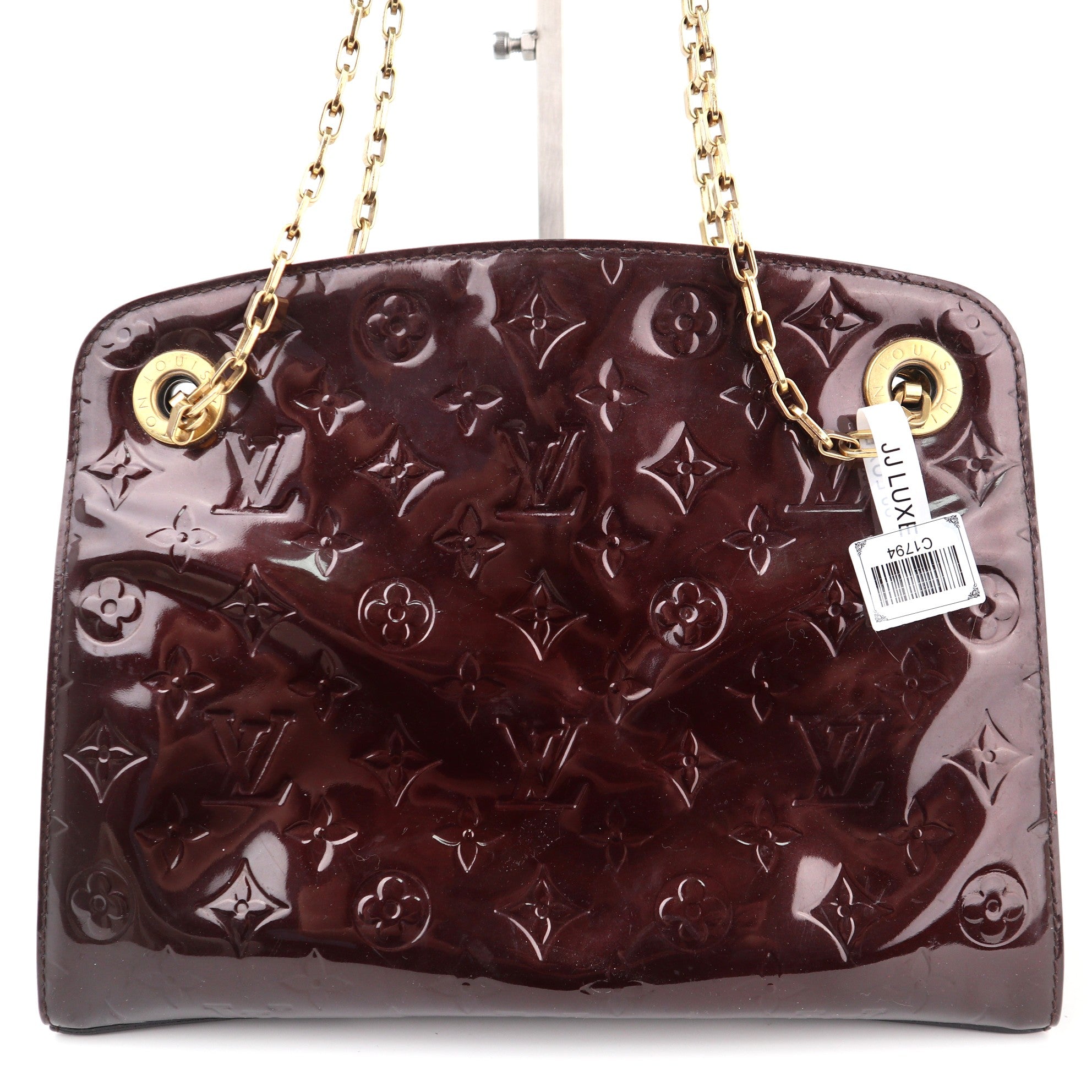 Louis Vuitton Monogram Vernis Virginia Shoulder Bag C1794 | Pre-Owned Very Good Brown Monogram, Vernis Canvas, Leather