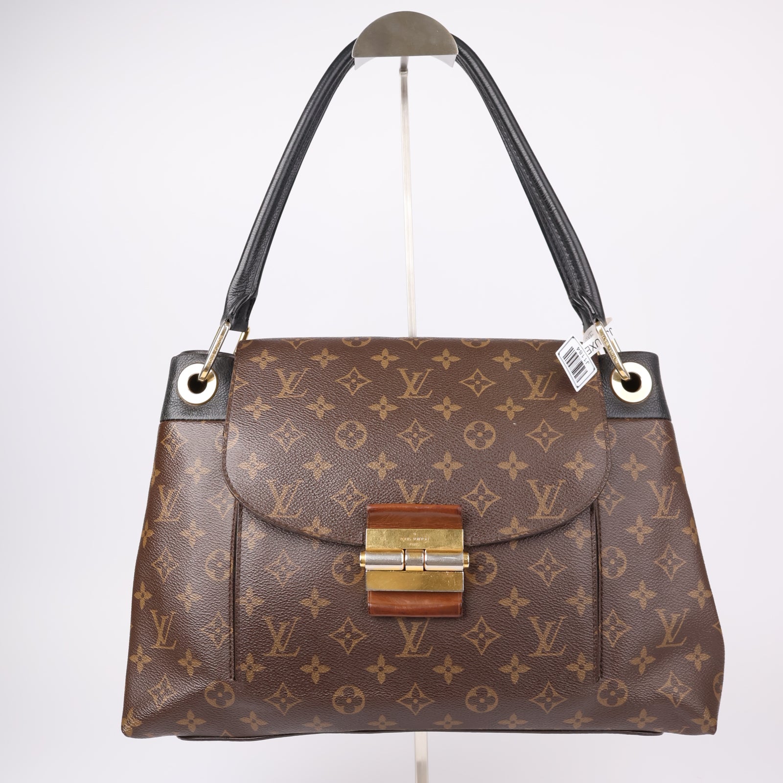 J1184-Louis Vuitton Havane Monogram Canvas Olympe Bag- Pre Owned