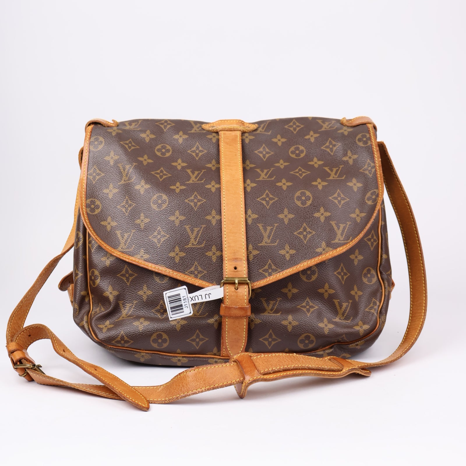 J1181-LOUIS VUITTON Monogram Canvas Samur 35 Crossbody Bag- Pre Owned