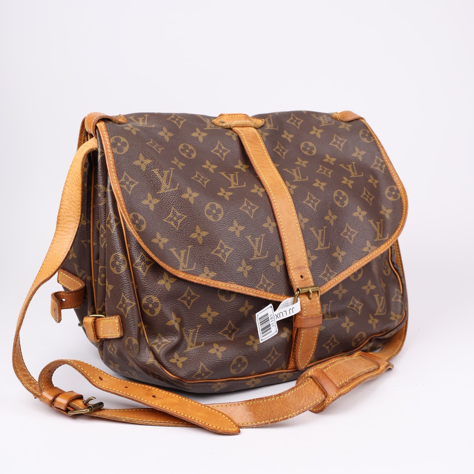 J1181-LOUIS VUITTON Monogram Canvas Samur 35 Crossbody Bag- Pre Owned