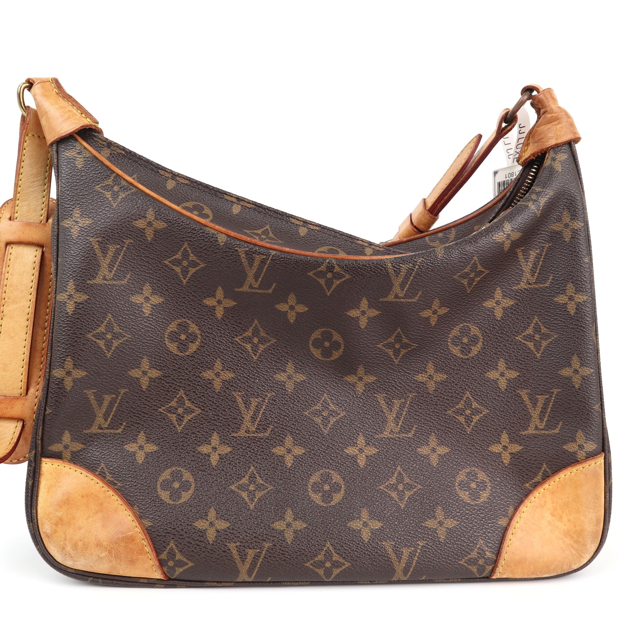 Louis Vuitton Monogram Boulogne Shoulder Bag C1801 | Pre-Owned Good Brown Monogram Canvas