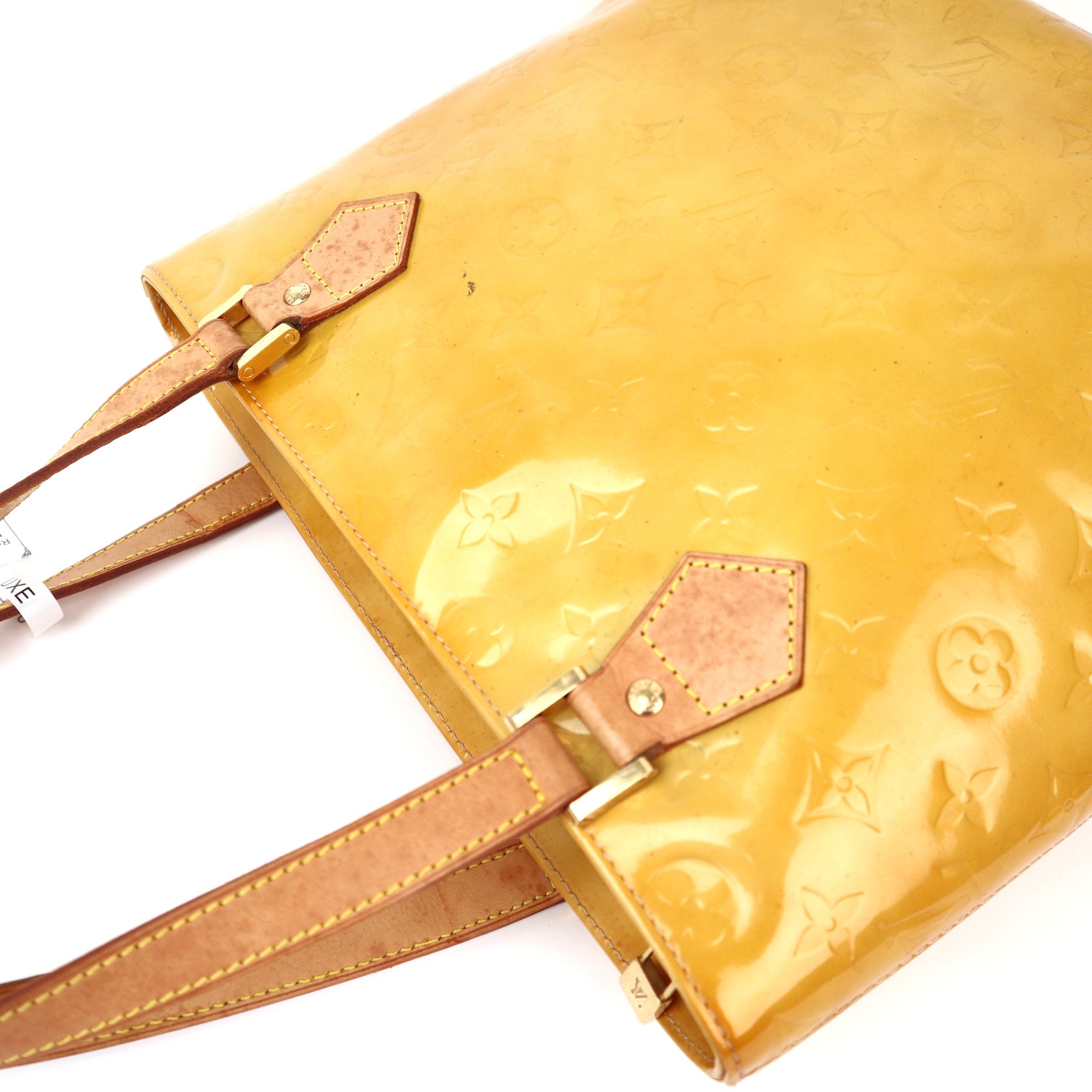 C1193 Louis Vuitton Mango Monogram Vernis Houston Bag-Pre Owned