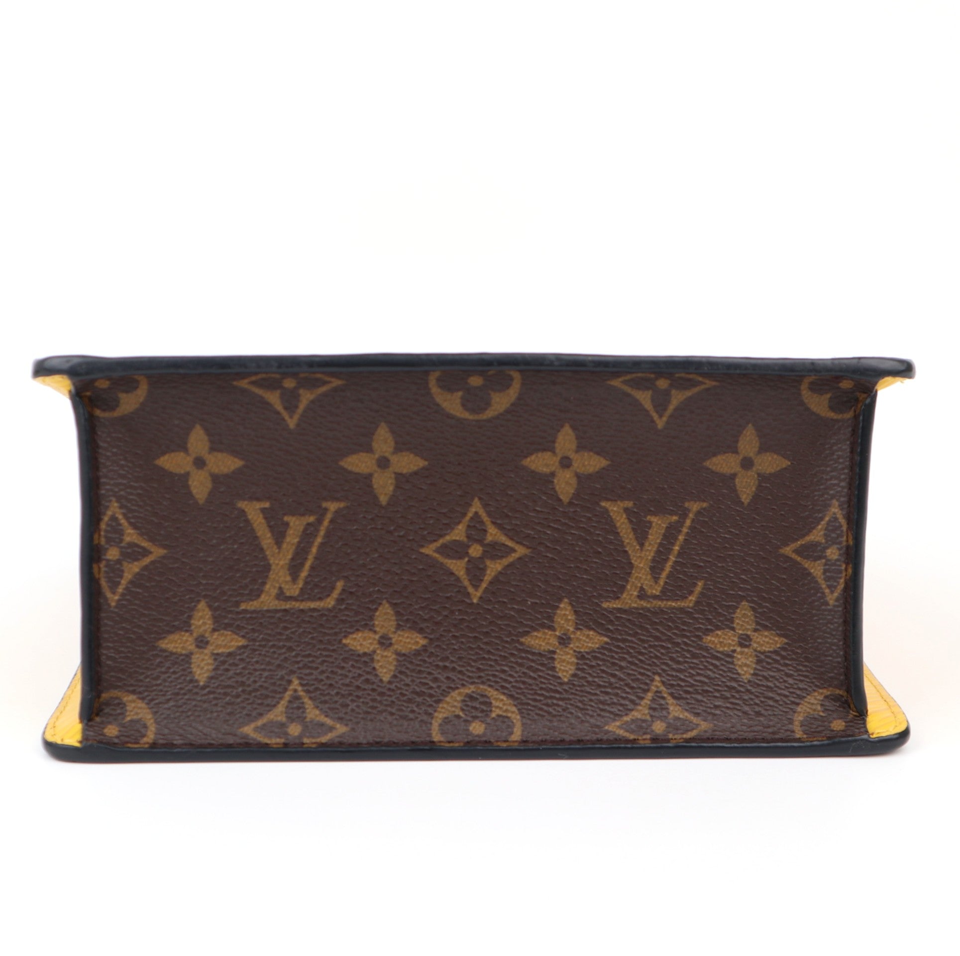 C1185 Louis Vuitton Vernis Epi Monogram Spring Street Bitume Metallise-Pre Owned