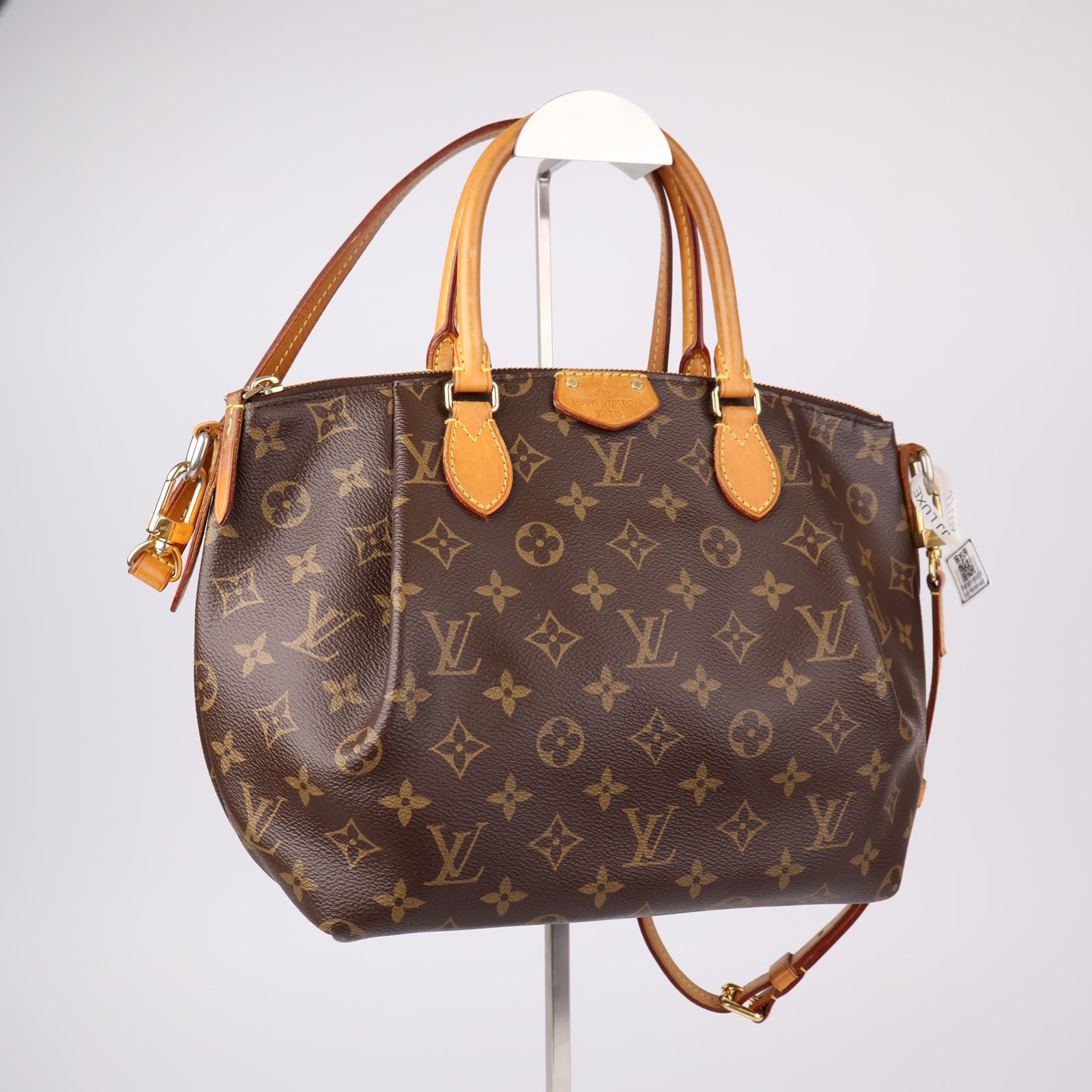 J1179-Louis Vuitton Louis Vuitton Turenne PM Monogram 2way Shoulder Bag Canvas Shoulder Bag