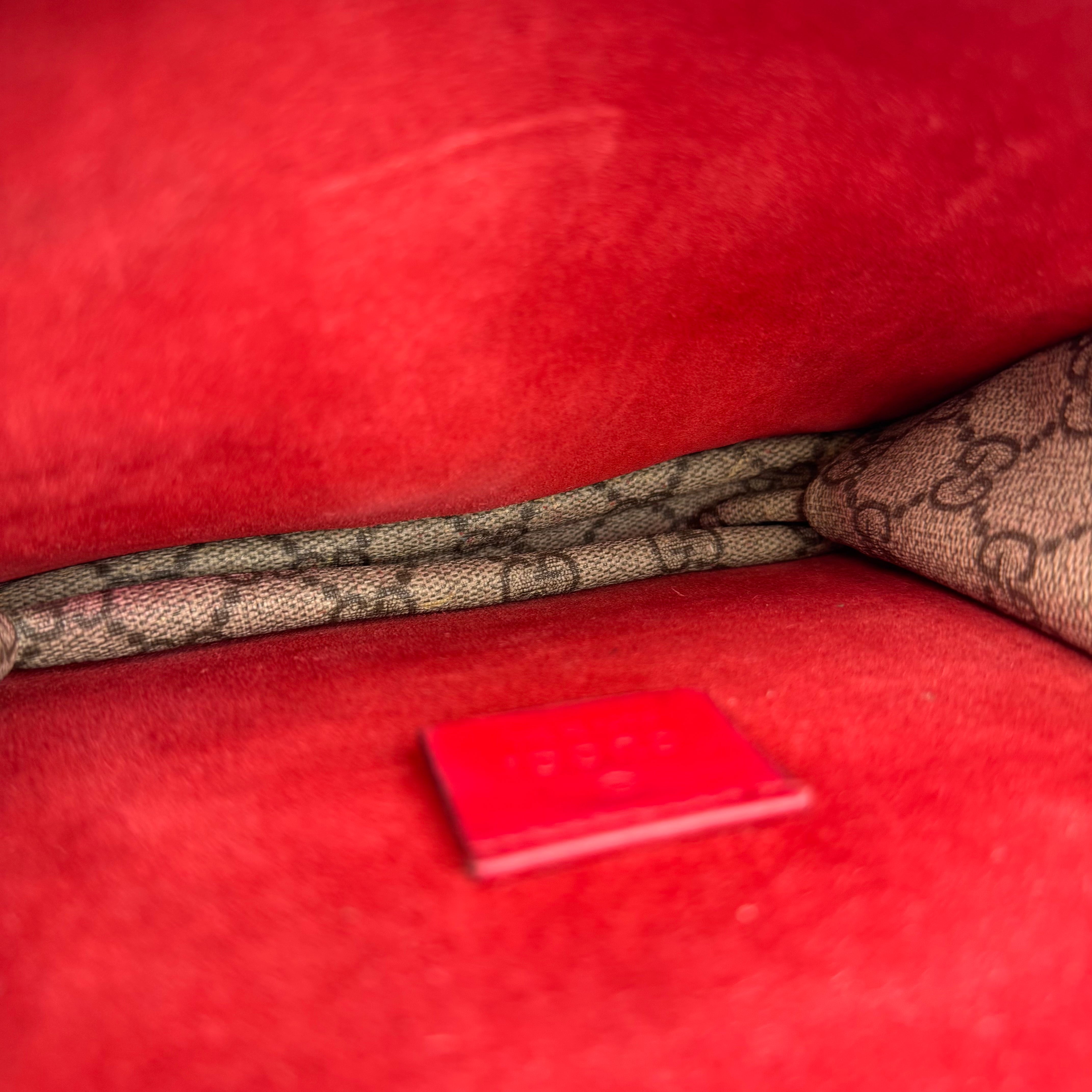 J3542 Gucci Dionysus GG Supreme Canvas Shoulder Bag- Pre Owned