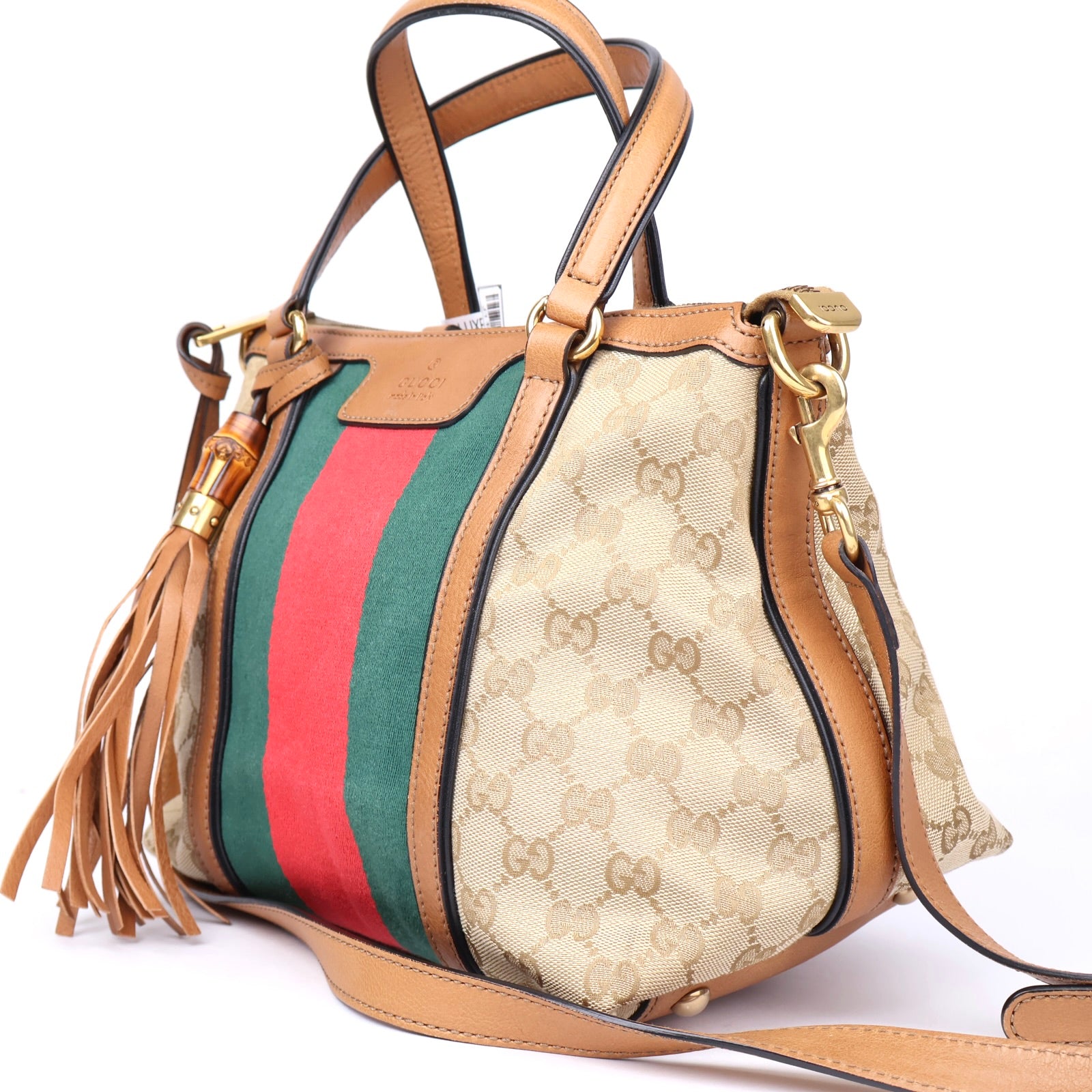 J1198 Gucci Rania Convertible Top Handle Bag- Pre Owned