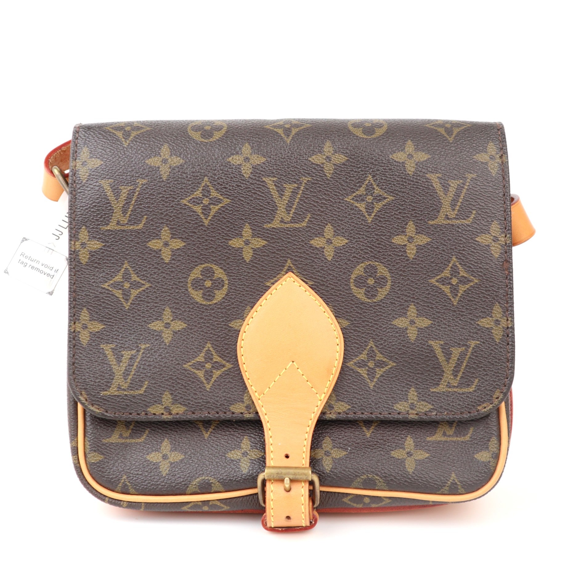 C1209R Louis Vuitton Monogram Canvas Cartouchiere MM Bag-Pre Owned