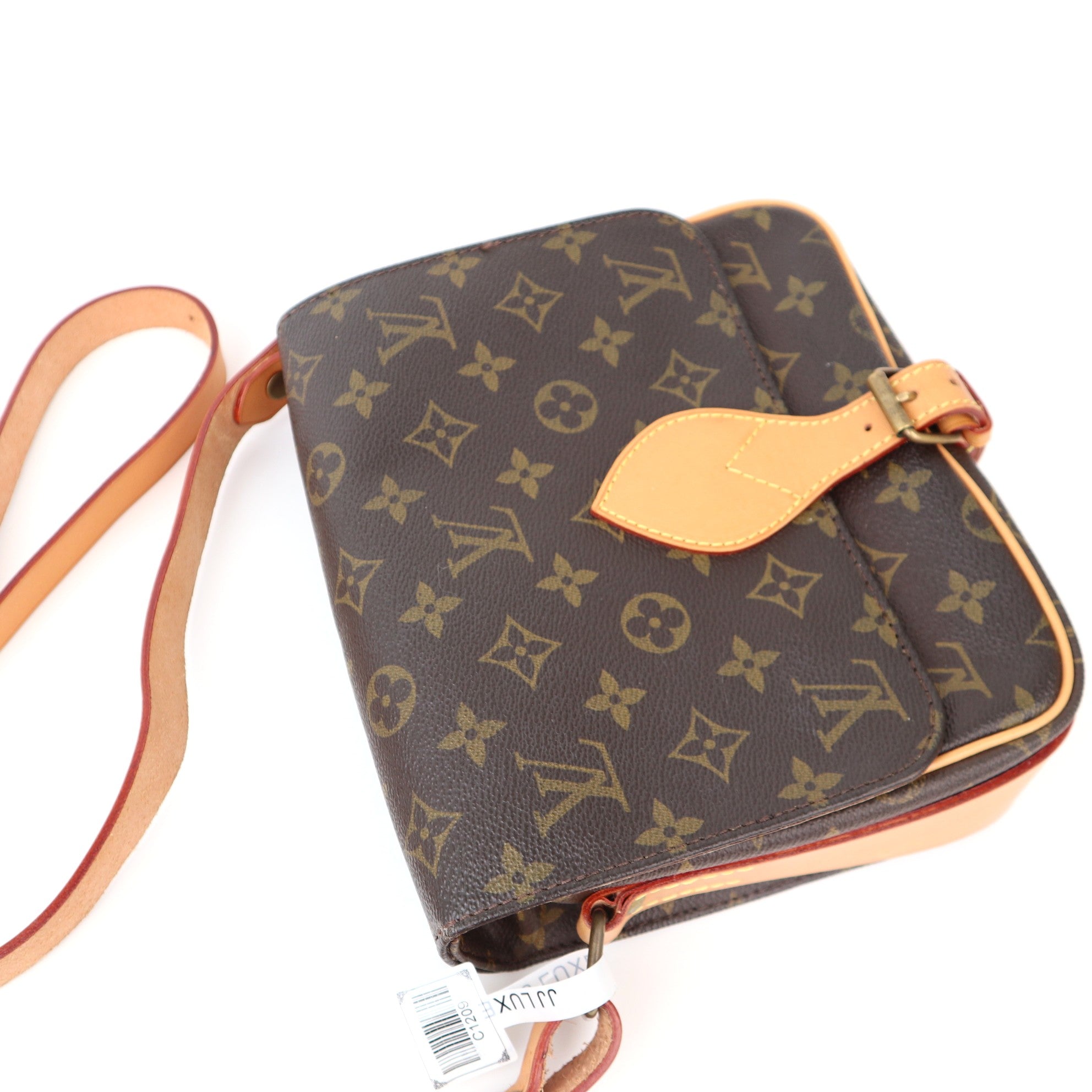 C1209R Louis Vuitton Monogram Canvas Cartouchiere MM Bag-Pre Owned