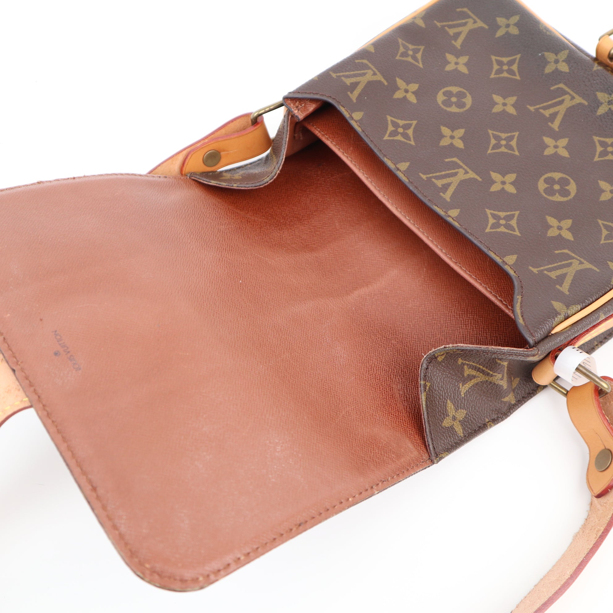 C1209R Louis Vuitton Monogram Canvas Cartouchiere MM Bag-Pre Owned