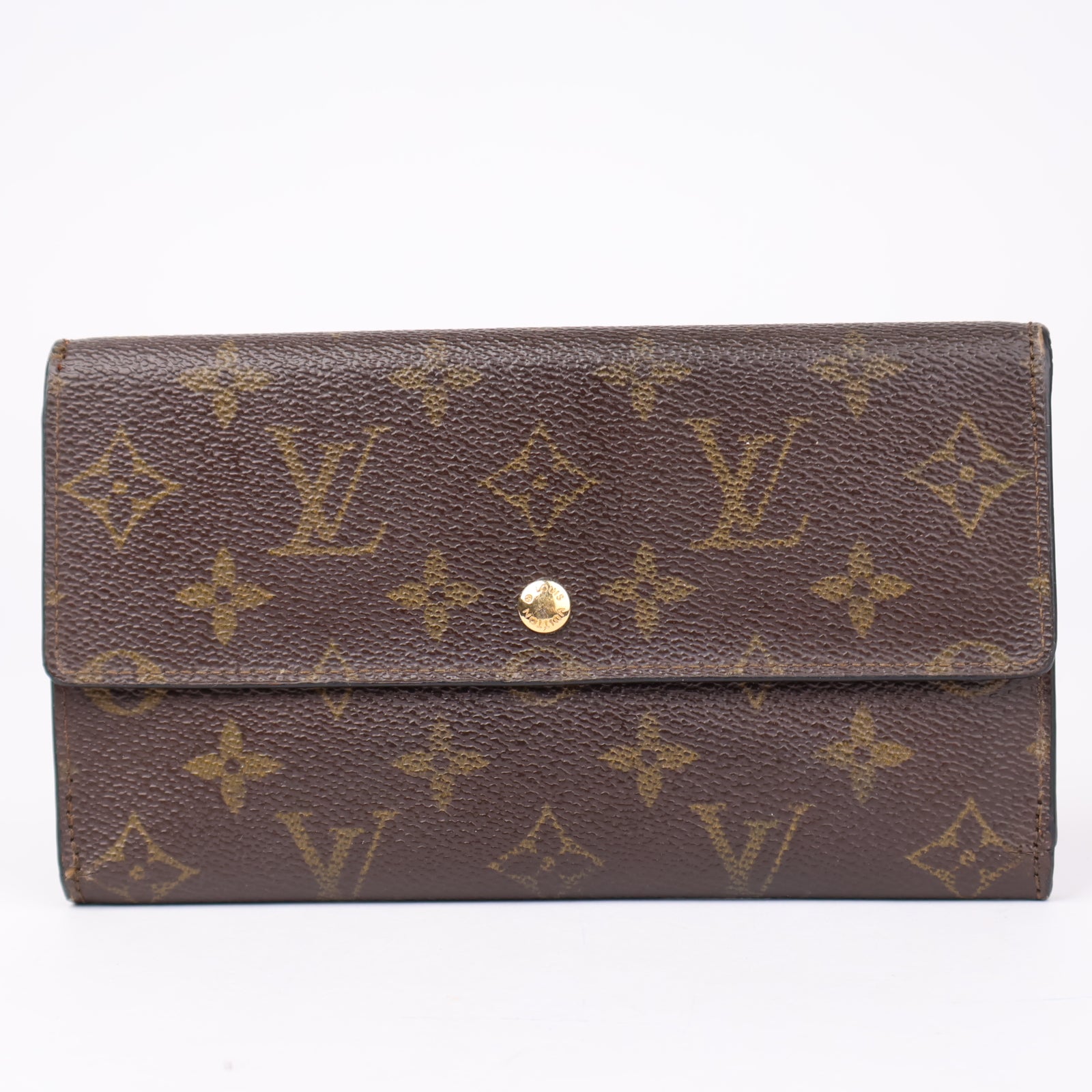 J1687 Louis Vuitton Monogram Canvas Porte- Pre Owned