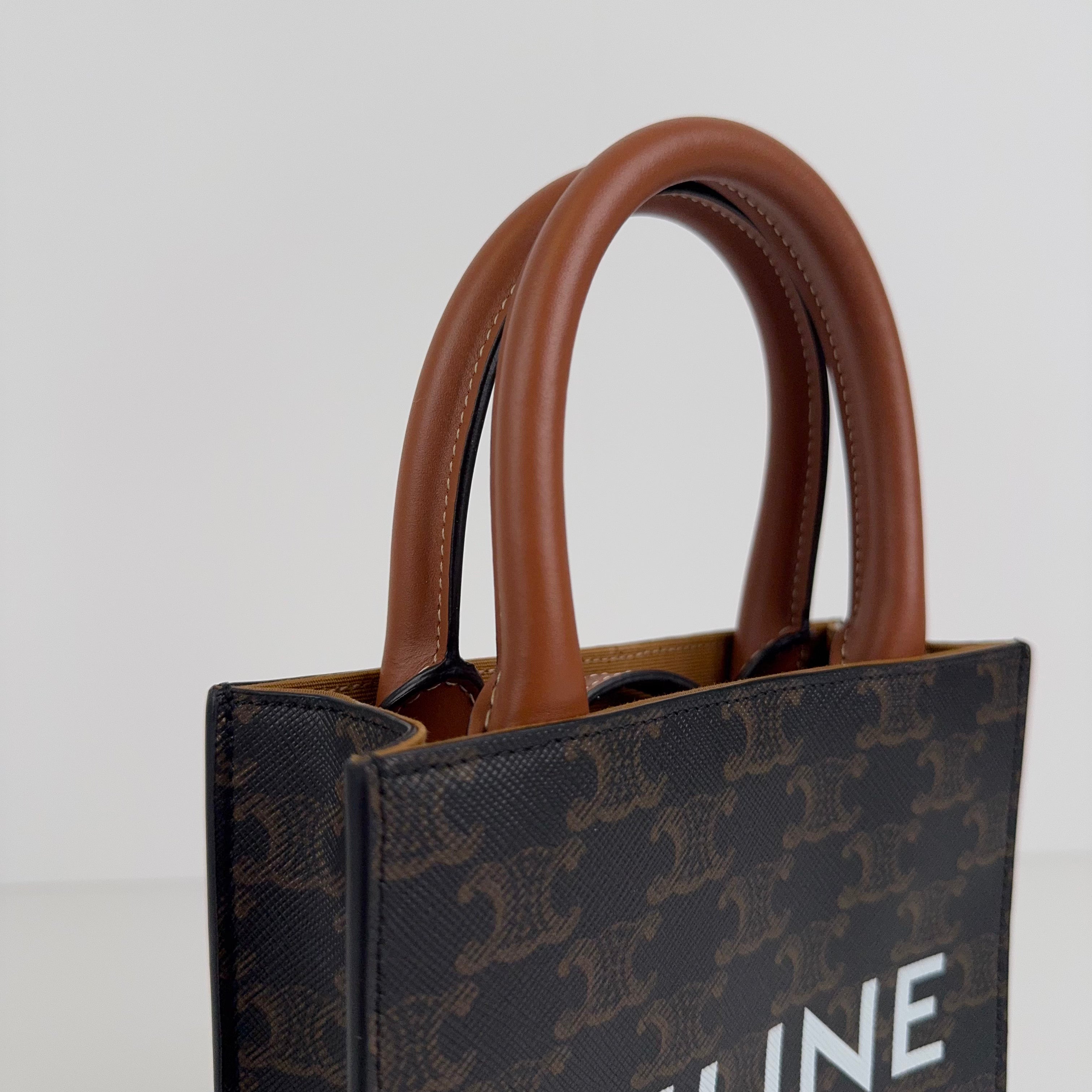 PRE OWNED - Celine Vertical Cabas Shoulder Bag