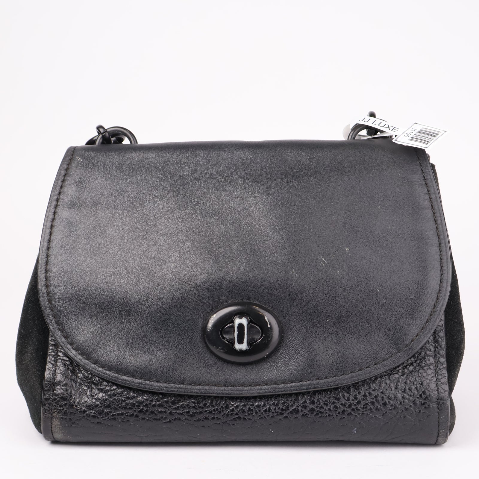 J1155 Coach Vintage Faye Leather Cross Body Bag- Pre Owned