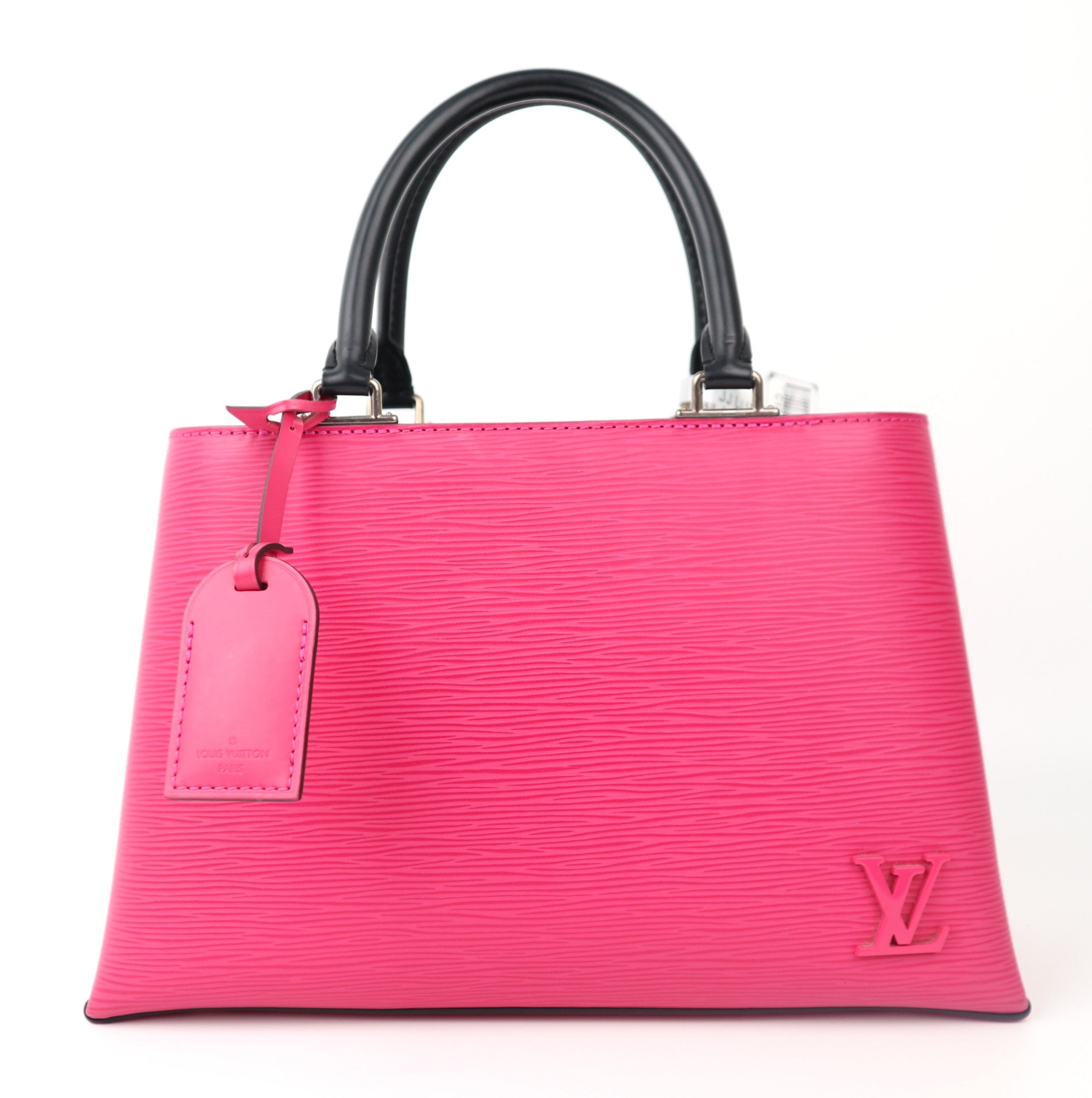 C1214 Louis Vuitton Hot Pink Epi Leather Kleber PM Bag-Pre Owned