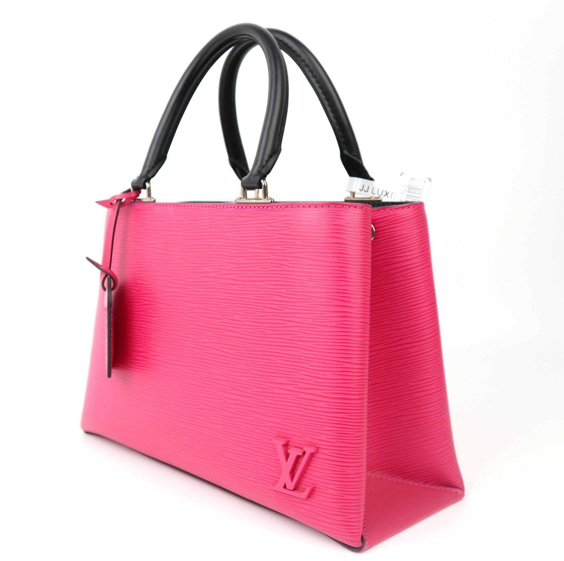 C1214 Louis Vuitton Hot Pink Epi Leather Kleber PM Bag-Pre Owned