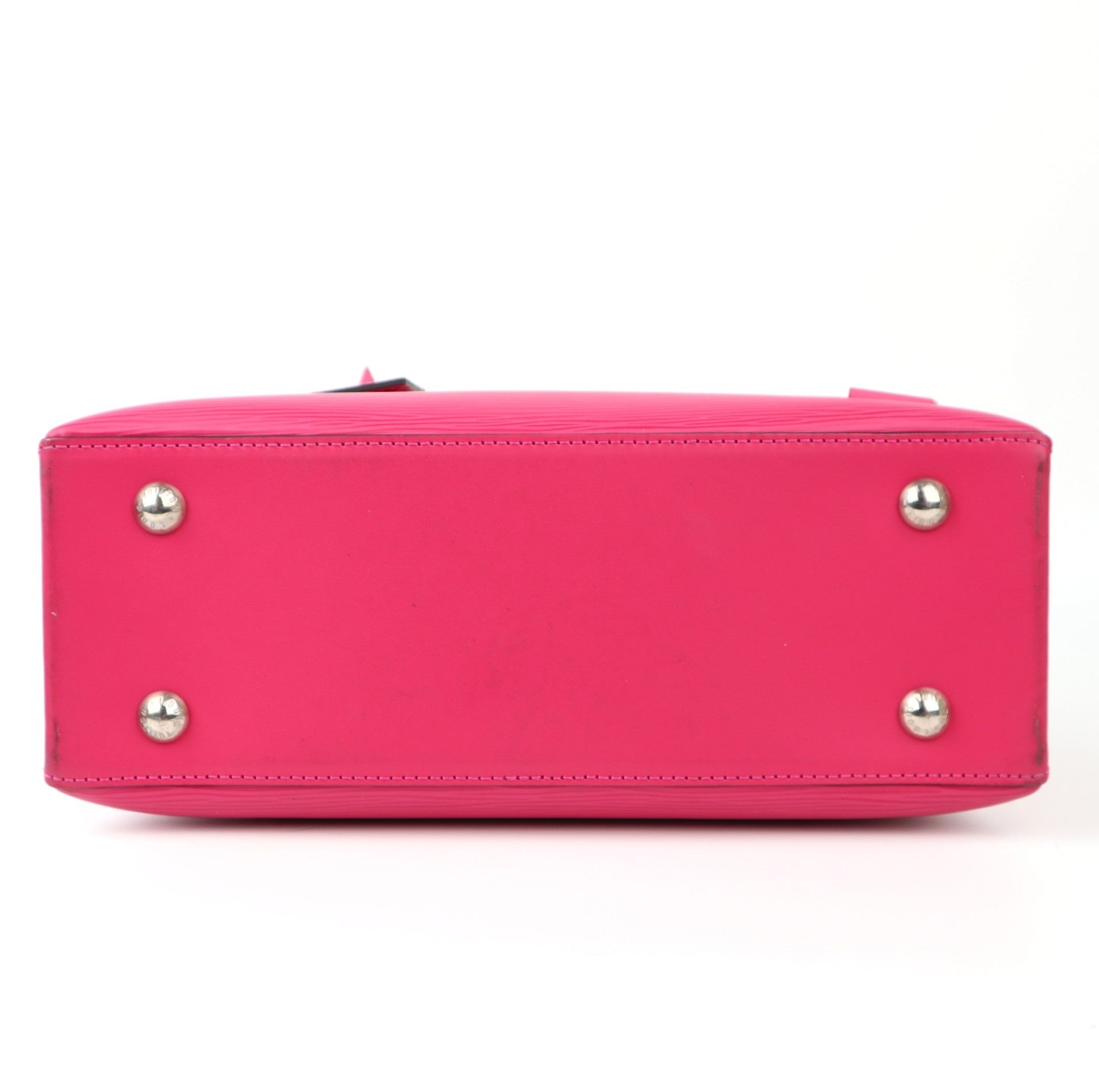 C1214 Louis Vuitton Hot Pink Epi Leather Kleber PM Bag-Pre Owned