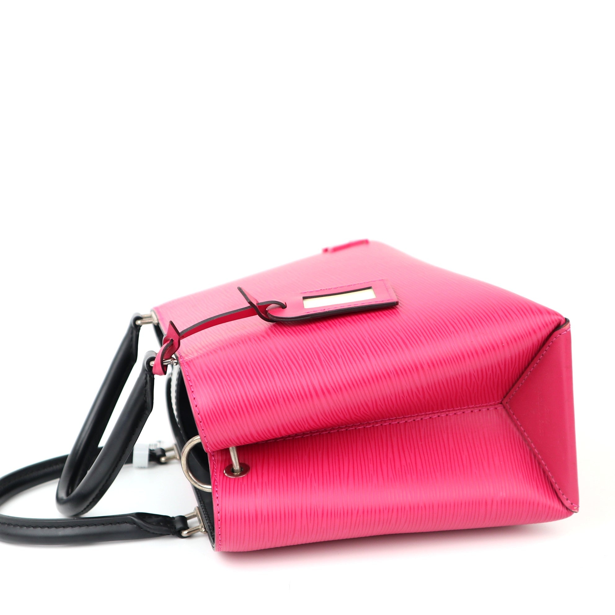 C1214 Louis Vuitton Hot Pink Epi Leather Kleber PM Bag-Pre Owned