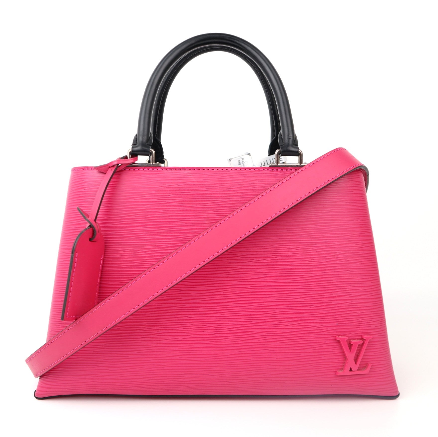 C1214 Louis Vuitton Hot Pink Epi Leather Kleber PM Bag-Pre Owned