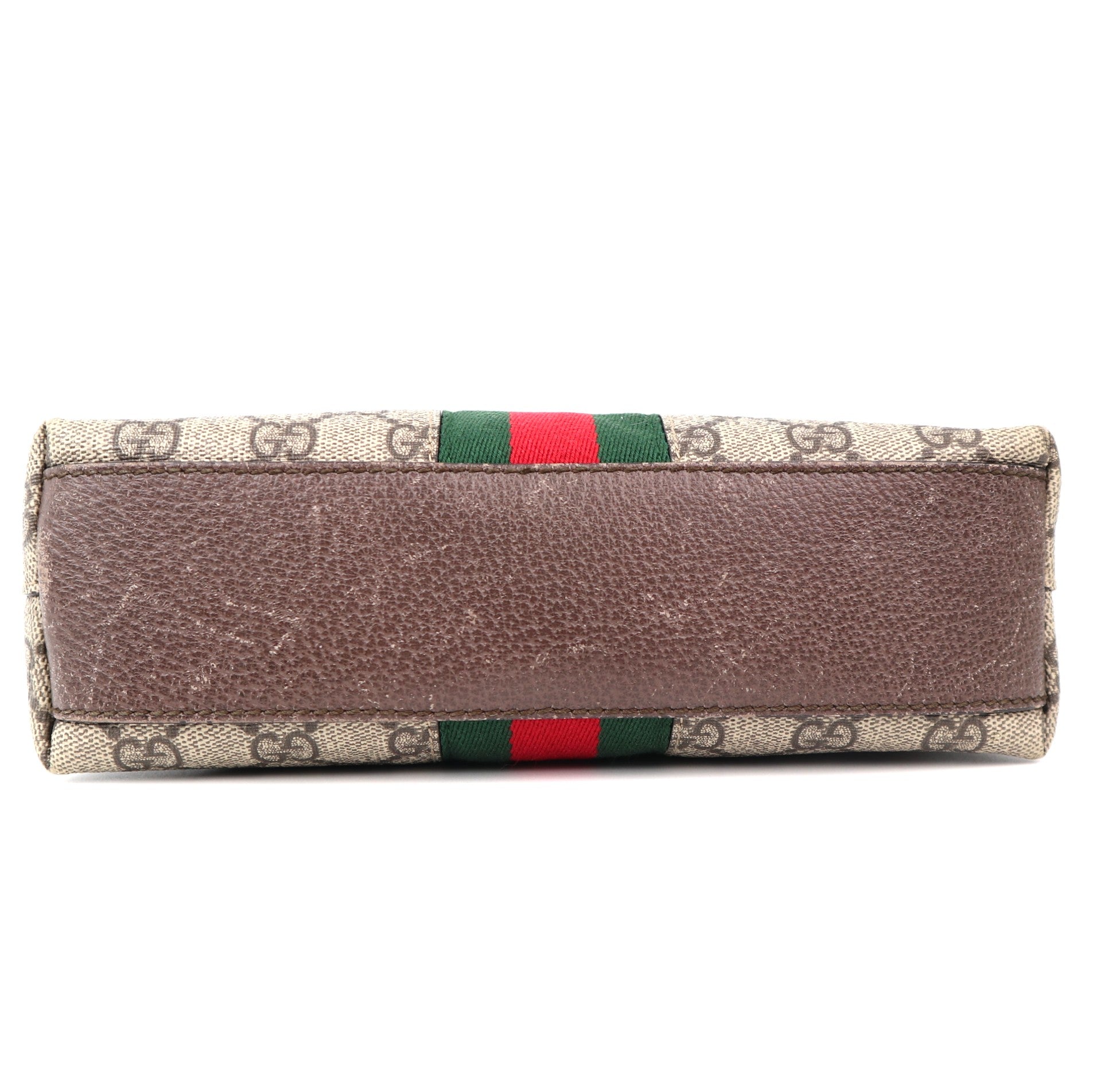 C1216 Gucci GG Supreme Ophidia Small Rounded Top Shoulder Bag-Pre Owned