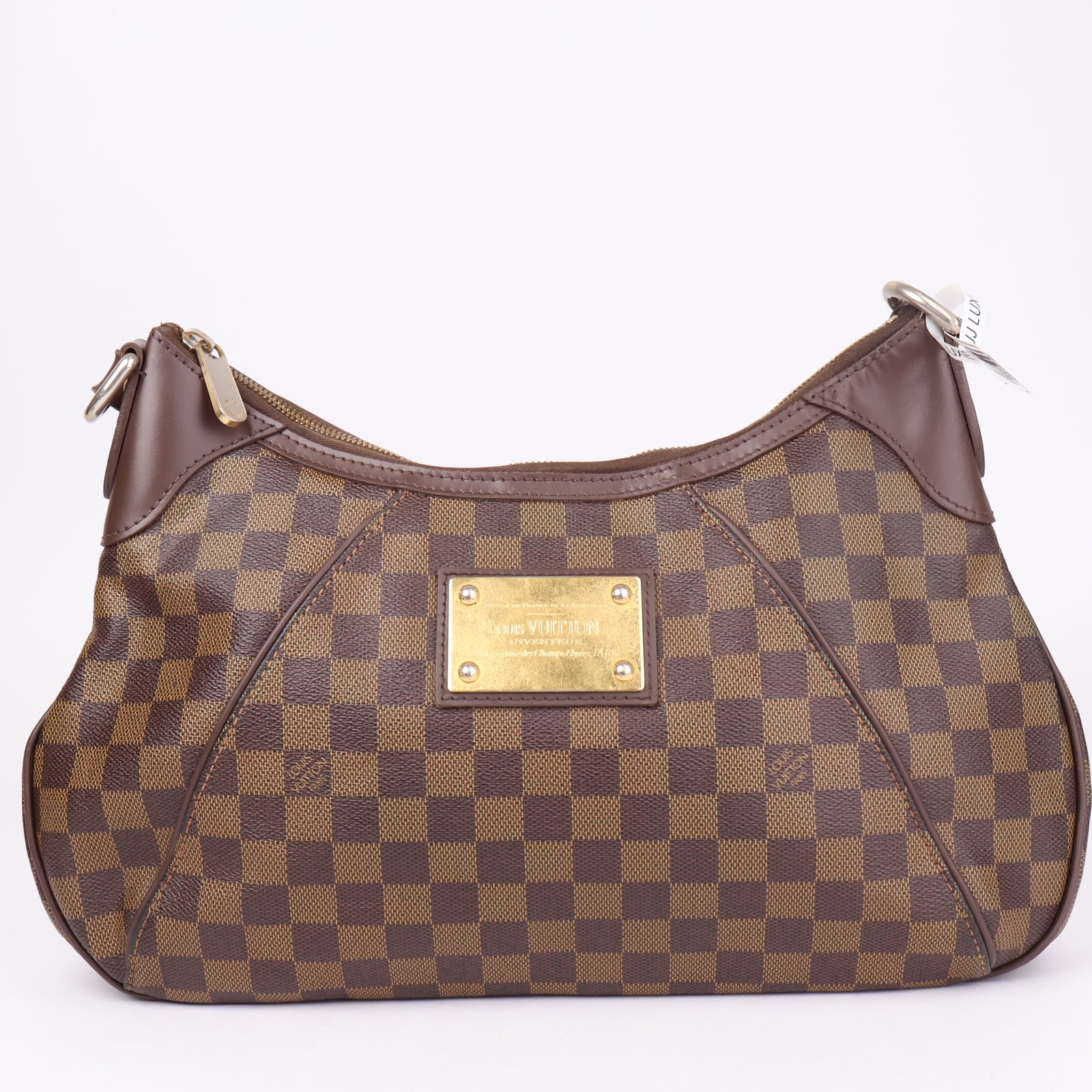J1134 Louis Vuitton Thames PM Damier Ebene- Pre Owned