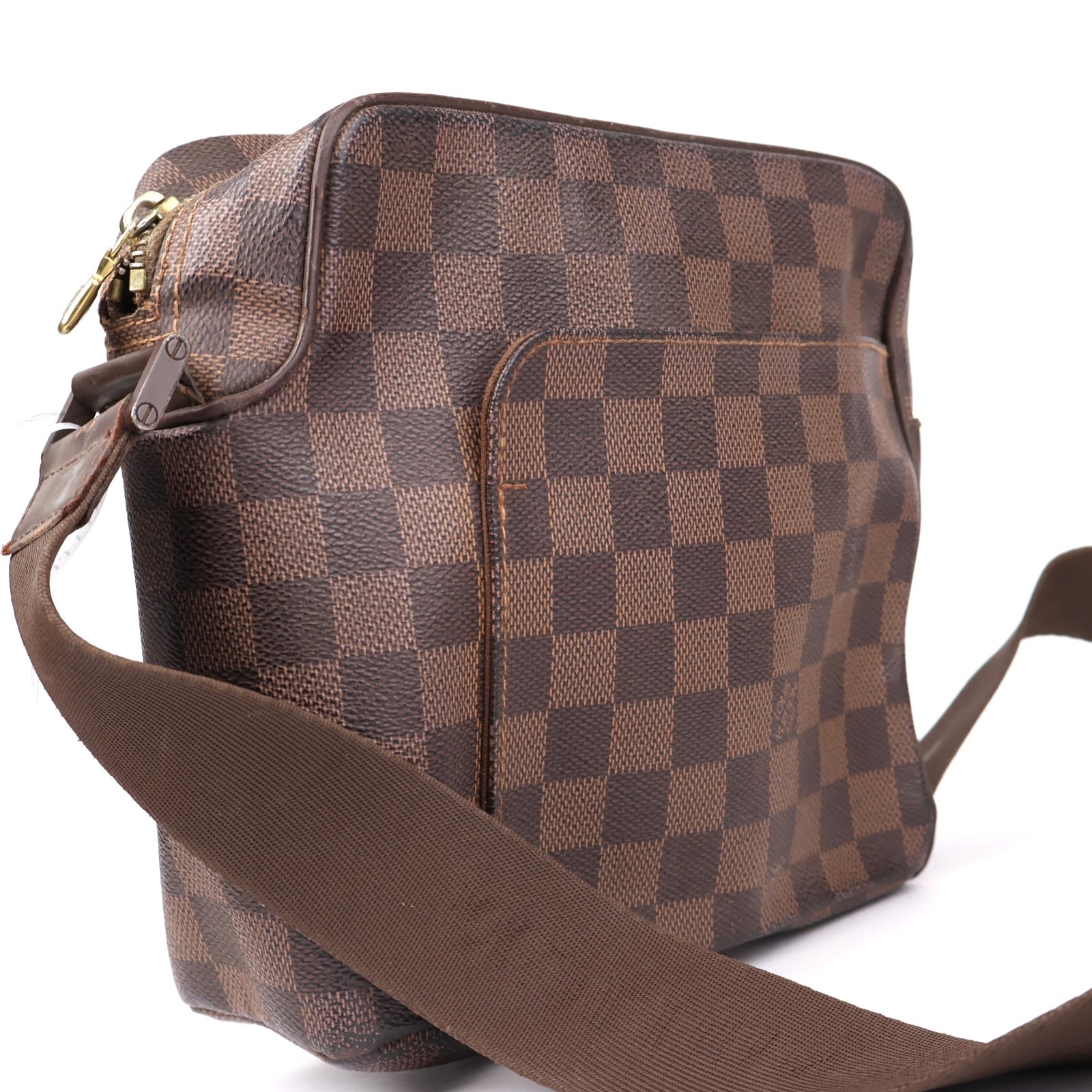 J1103 Louis Vuitton Damier Canvas Olav Messenger Bag- Pre Owned