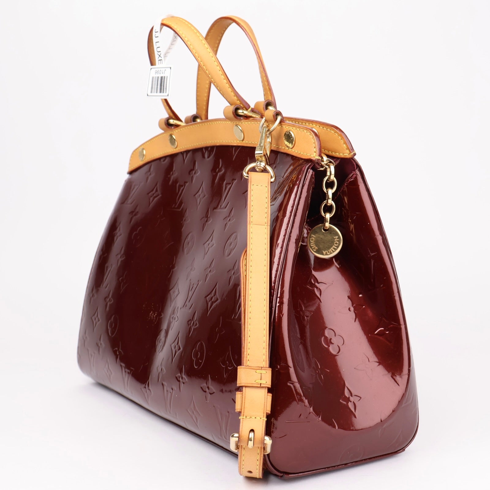 J1096 Louis Vuitton Morado Monogram Vernis Brea Bag- Pre Owned