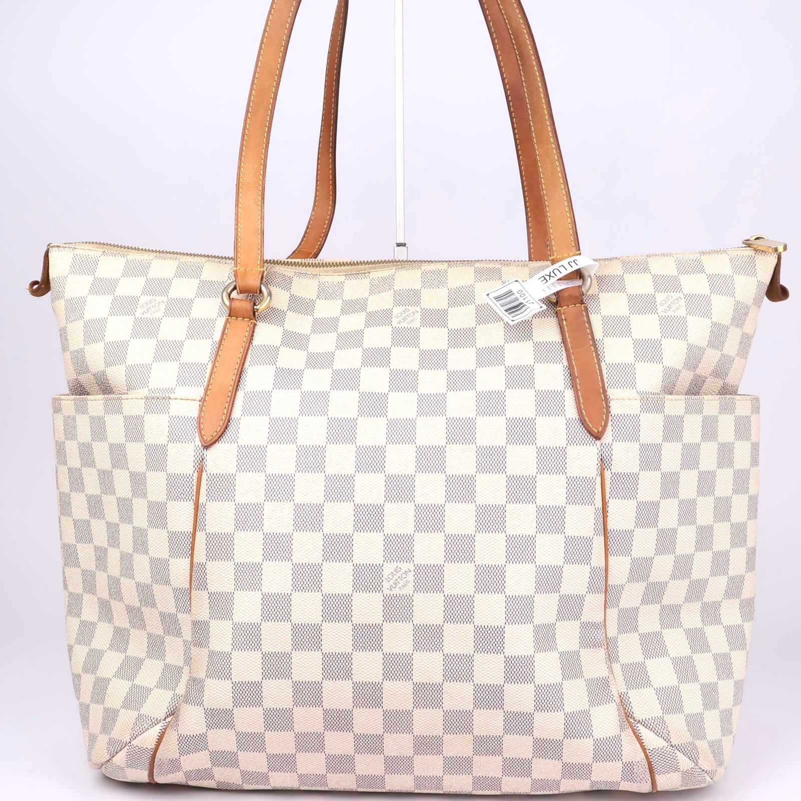 J1100 Louis Vuitton Damier Azur Totally MM Bag- Pre Owned