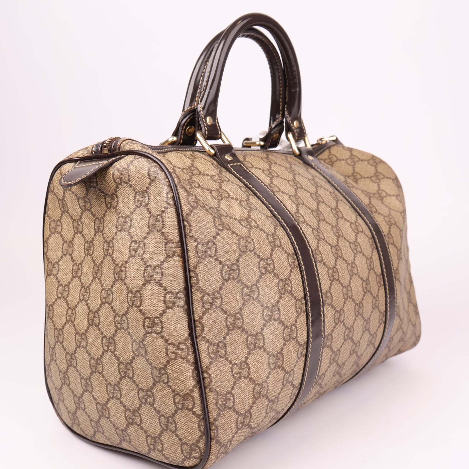 J1087 Gucci Boston Bowling Bag - Pre Owned