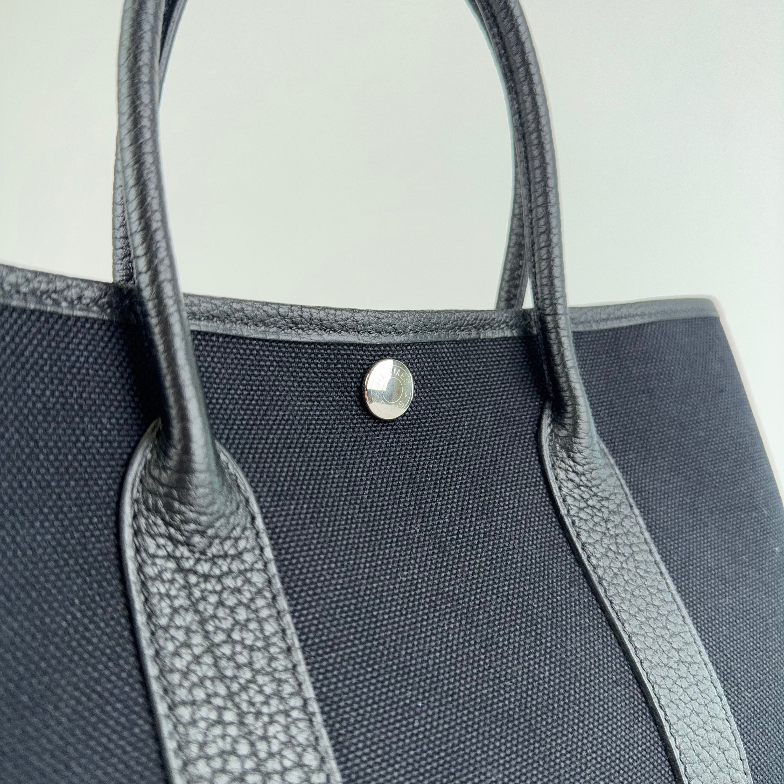 PRE OWNED-Hermès Garden party cloth tote