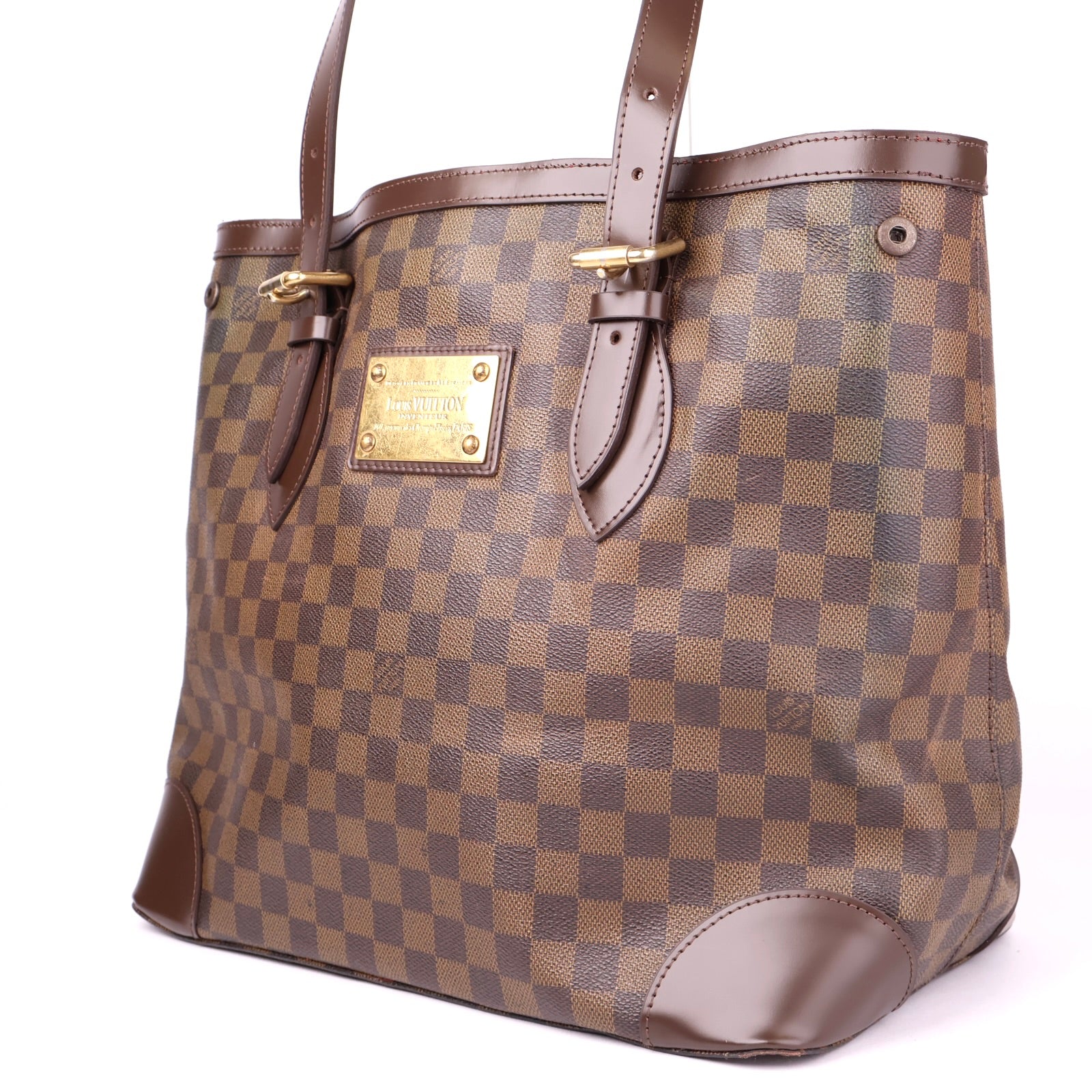 J1006 Louis Vuitton Damier Canvas Hampstead Bag- Pre Owned