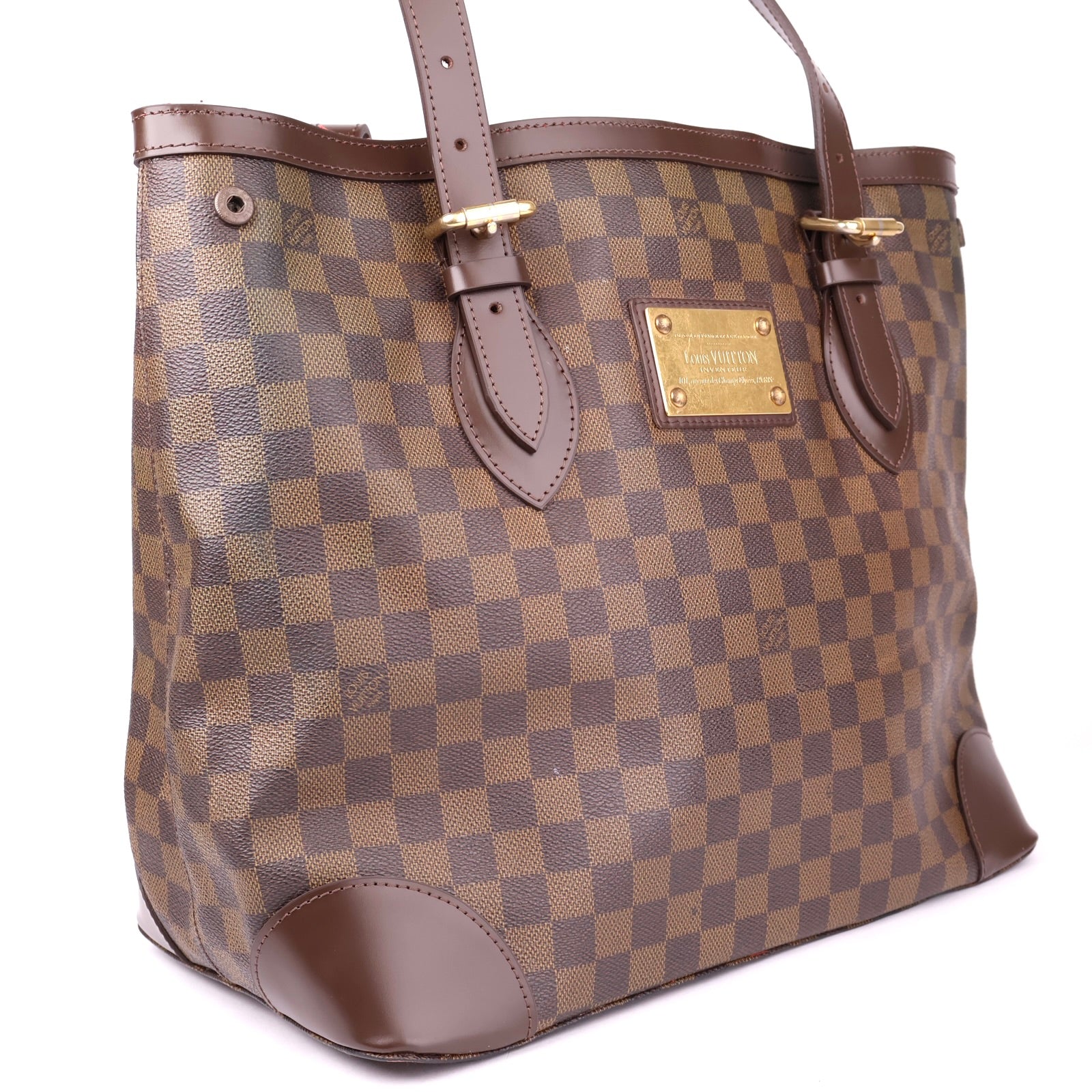 J1006 Louis Vuitton Damier Canvas Hampstead Bag- Pre Owned